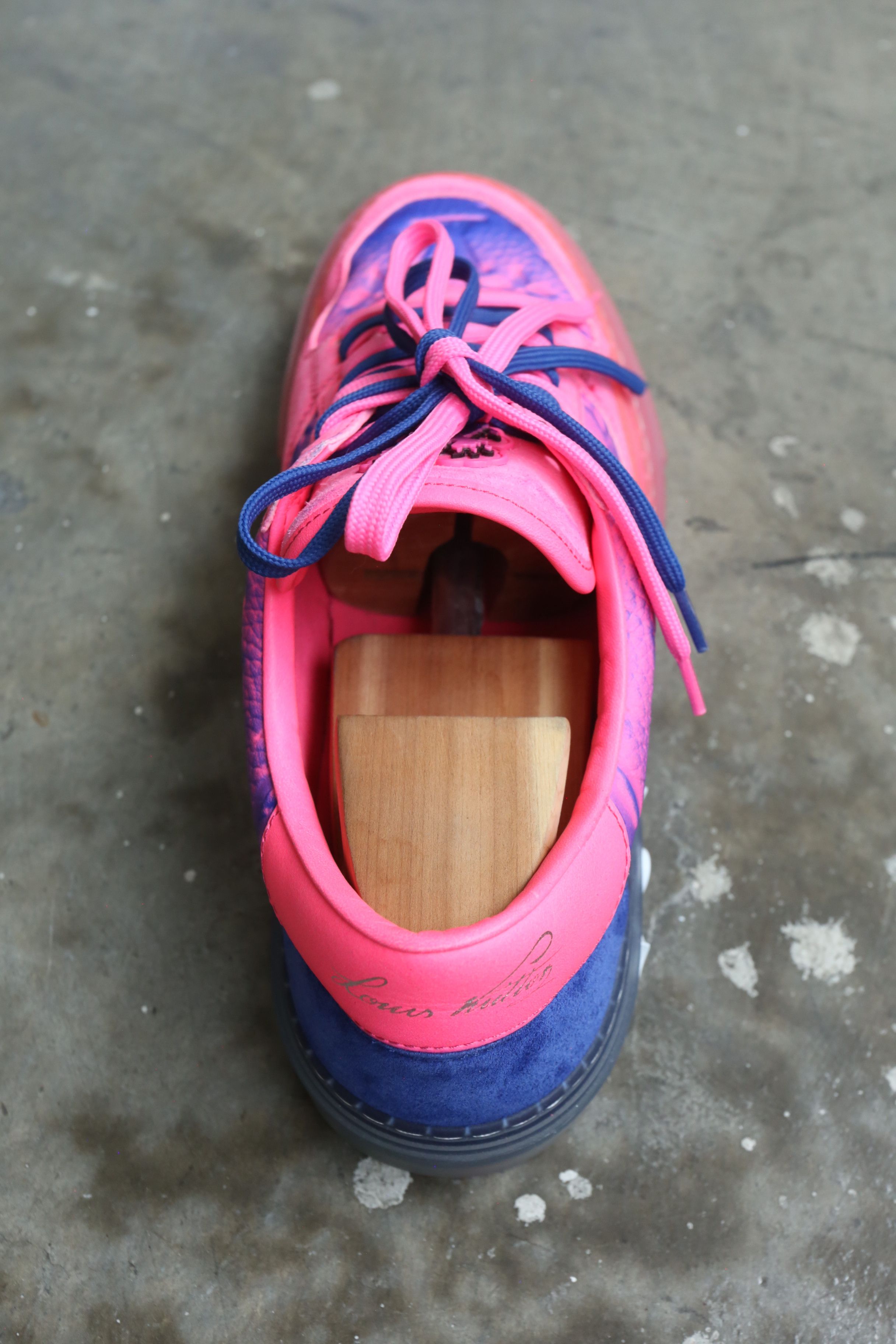 LV - VA - S/S 22 - Taurillon Illusion Ollie Sneakers