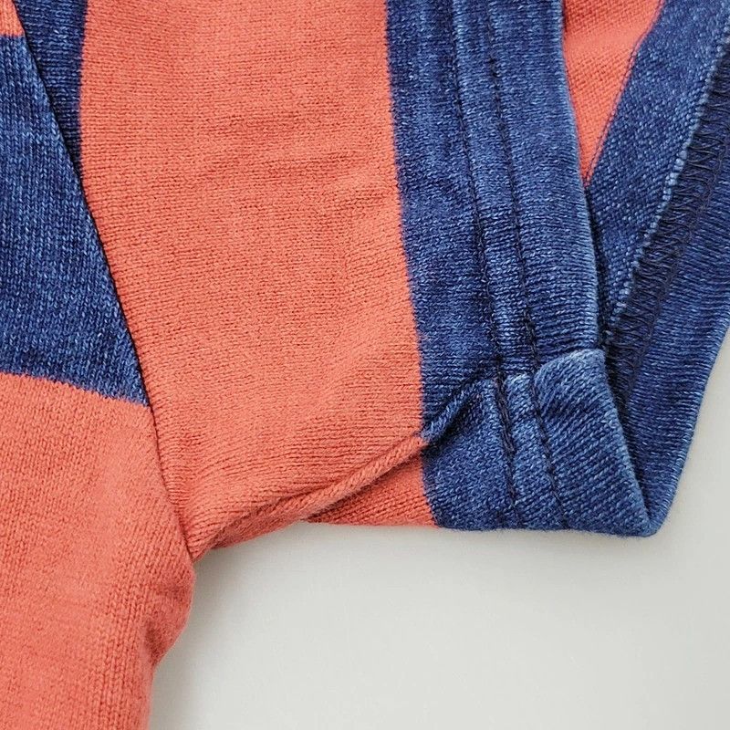 Visvim VISVIM SS BIG BORDER TEE T SHIRT indigo red stripe Size US L / EU 52-54 / 3 - 10 Thumbnail