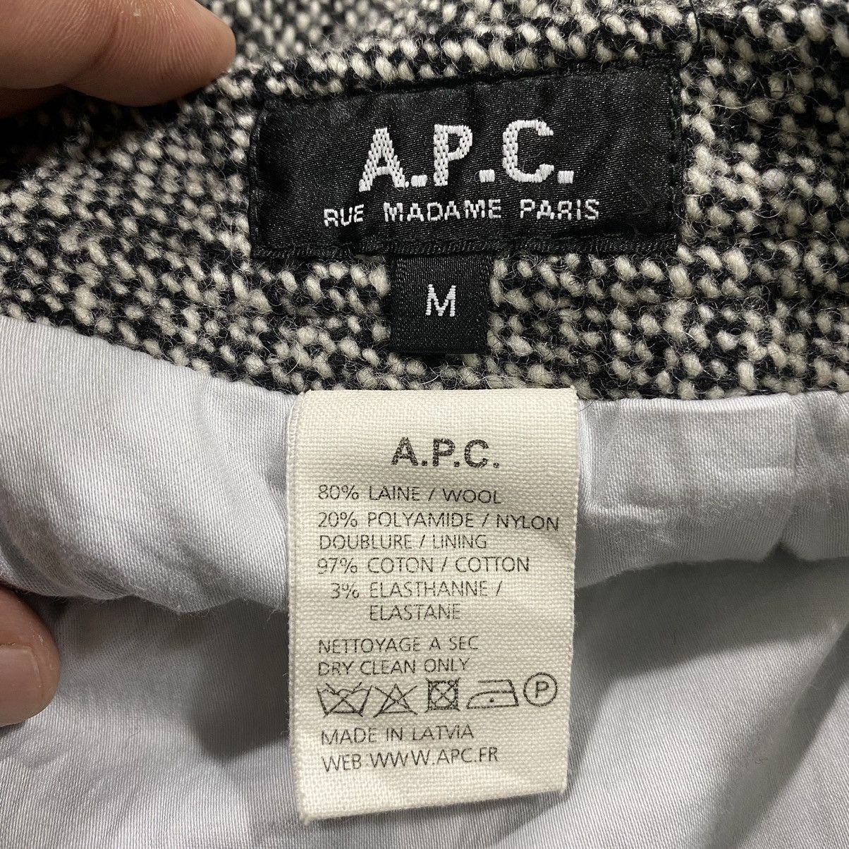 A.P.C. Vintage Apc Mini Skirt Wool M Size Grey Colour Size 30" / US 8 / IT 44 - 5 Thumbnail