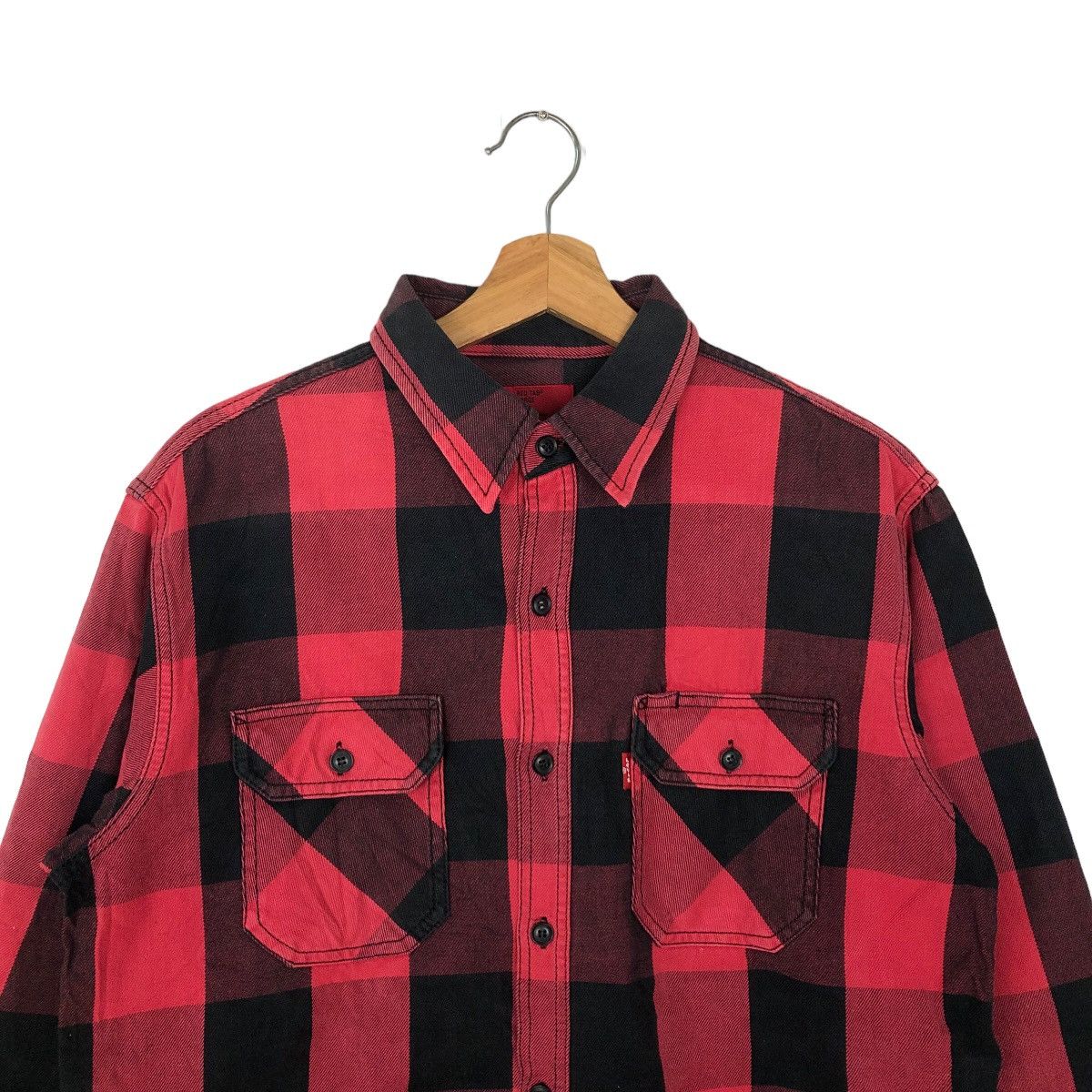 Levi's VINTAGE LEVI’S FLANNEL JACKET TARTAN DESIGN Size US L / EU 52-54 / 3 - 2 Thumbnail