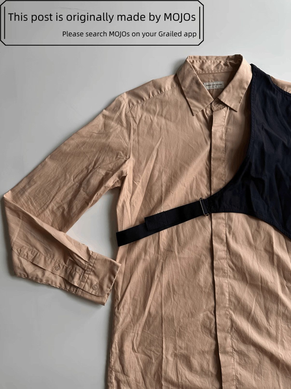Dries Van Noten Sz 44 Dries Van Noten 15SS Stripe Vest Shirt mojos175312 Size US S / EU 44-46 / 1 - 1 Thumbnail