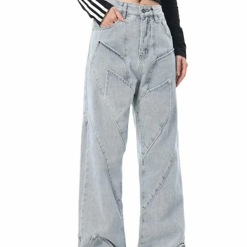 Japanese Brand × Jean Retro loose straight leg wide leg jeans Size US 32 / EU 48 - 3 Thumbnail