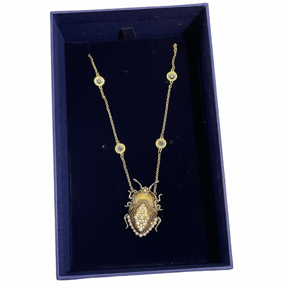 Swarovski SWAROVSKI Magnetic LARGE Scarab Beetle Necklace new Size ONE SIZE - 3 Thumbnail
