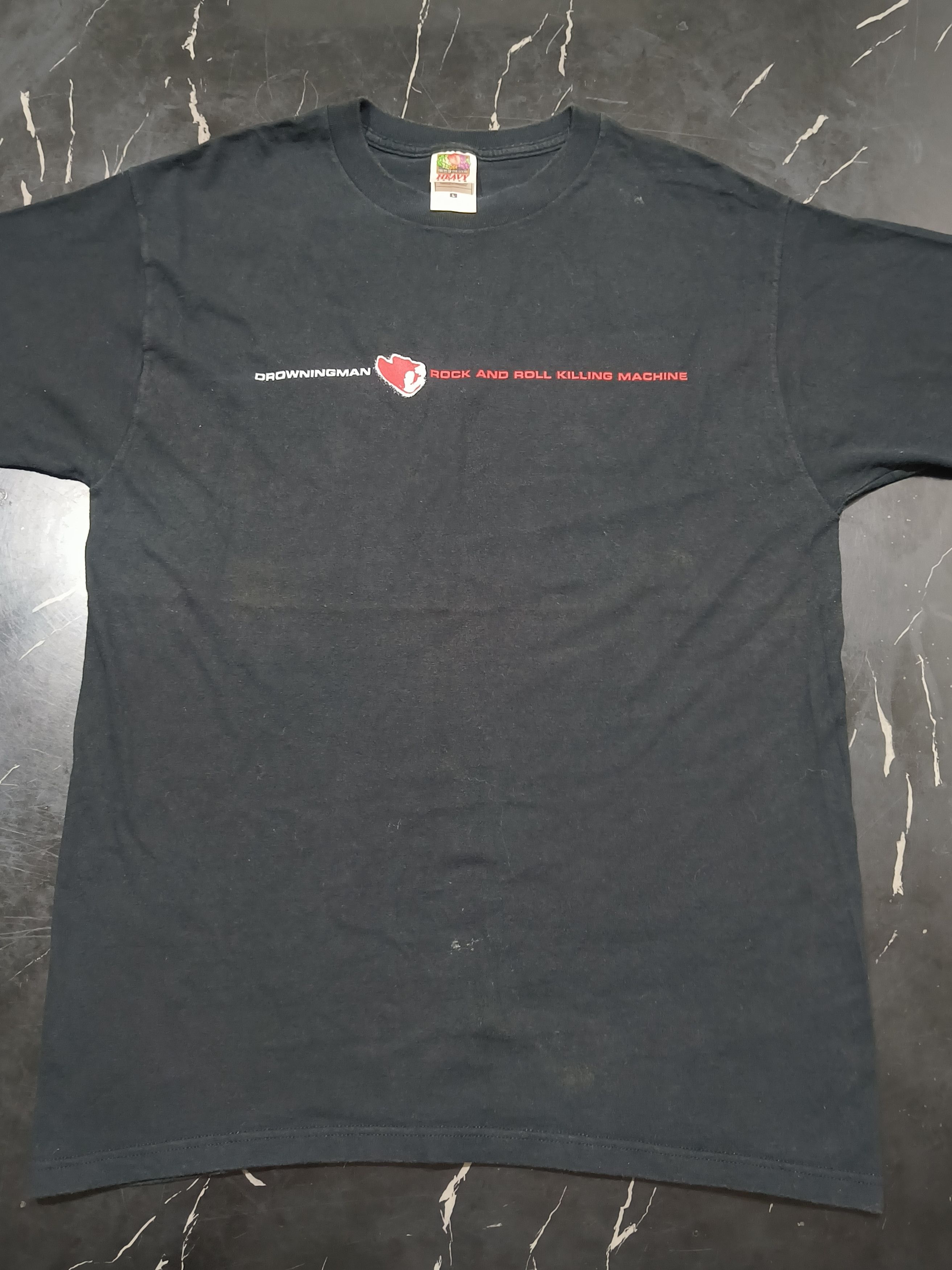 Band Tees Vintage Drowningman "Rock and roll killing machine" shirt Size US L / EU 52-54 / 3 - 3 Thumbnail