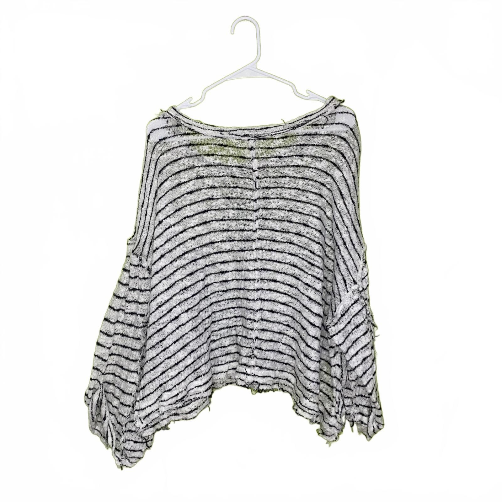 Free People Free People White and Black Tunic Top XS Size XS / US 0-2 / IT 36-38 - 2 Thumbnail