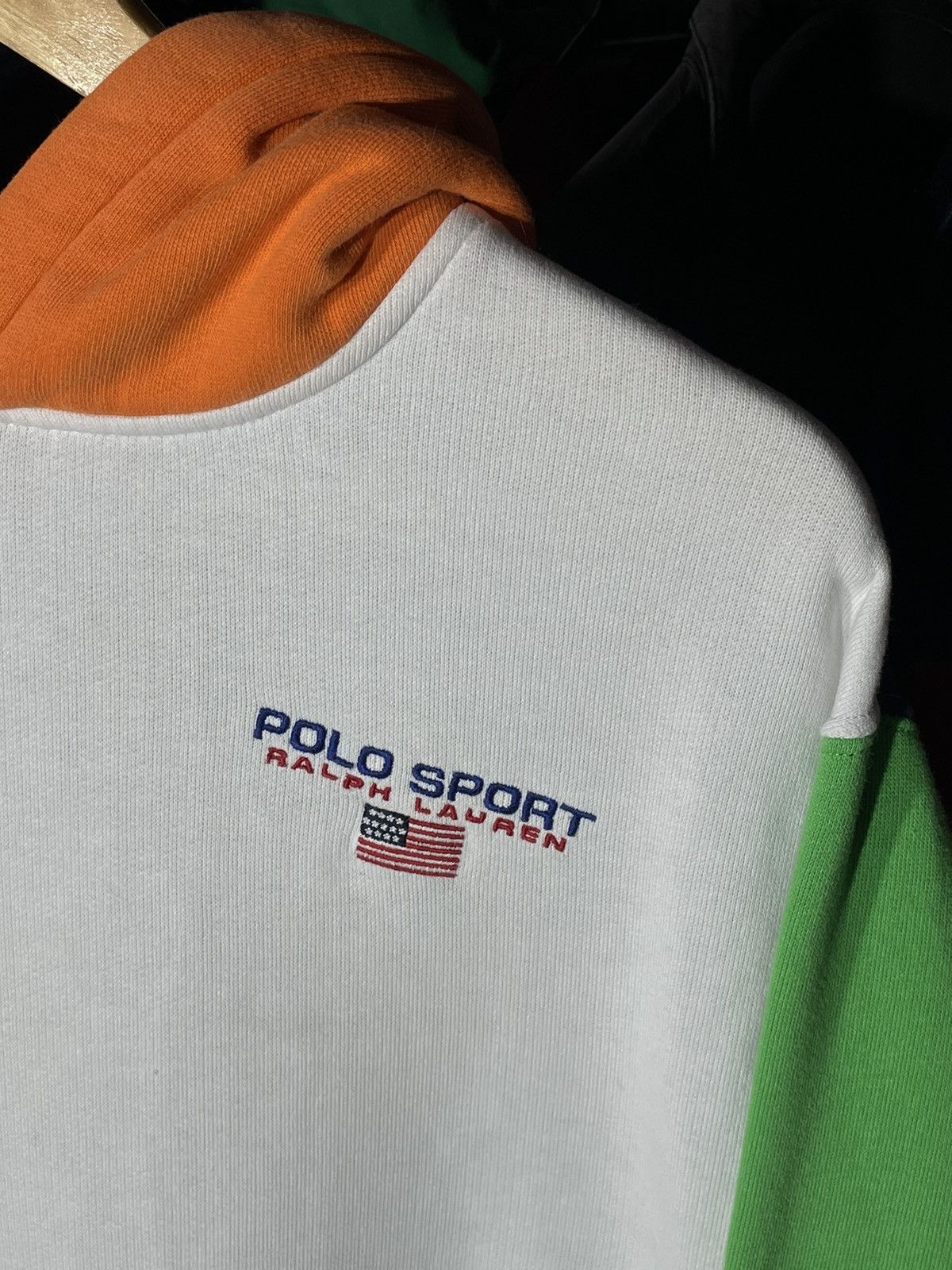 Polo Ralph Lauren × Vintage Hoodie Polo Sport Size XS / US 0-2 / IT 36-38 - 4 Thumbnail