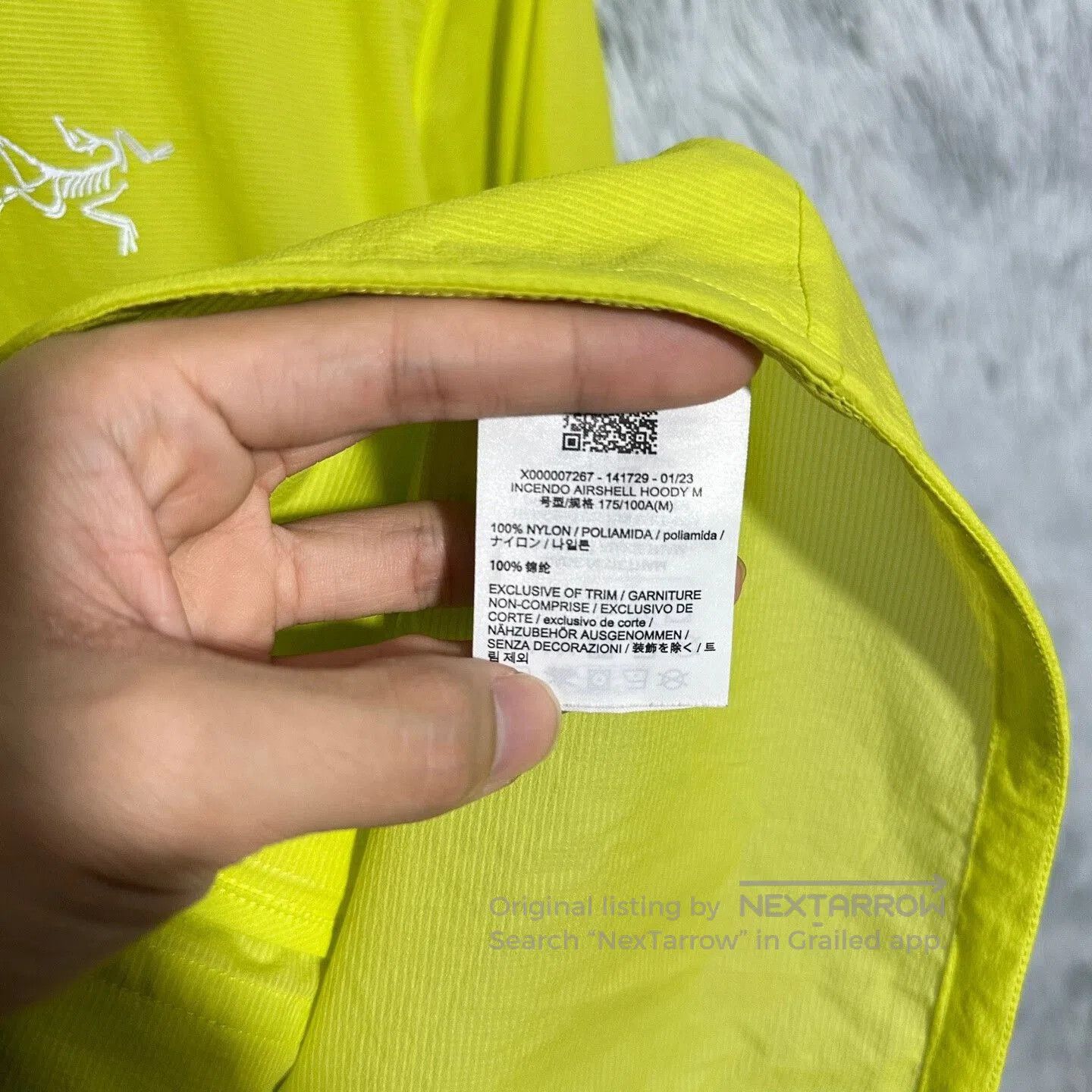 Arc'teryx arcteryx incendo lightweight hooded jacket men. Size US M / EU 48-50 / 2 - 7 Thumbnail