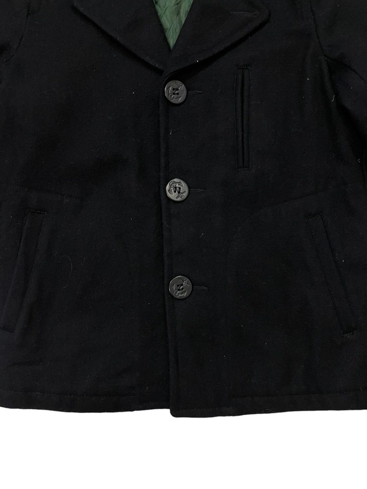 Japanese Brand Cube Sugar Wool Bondage Punk Winter Coat Jacket Size US M / EU 48-50 / 2 - 5 Thumbnail