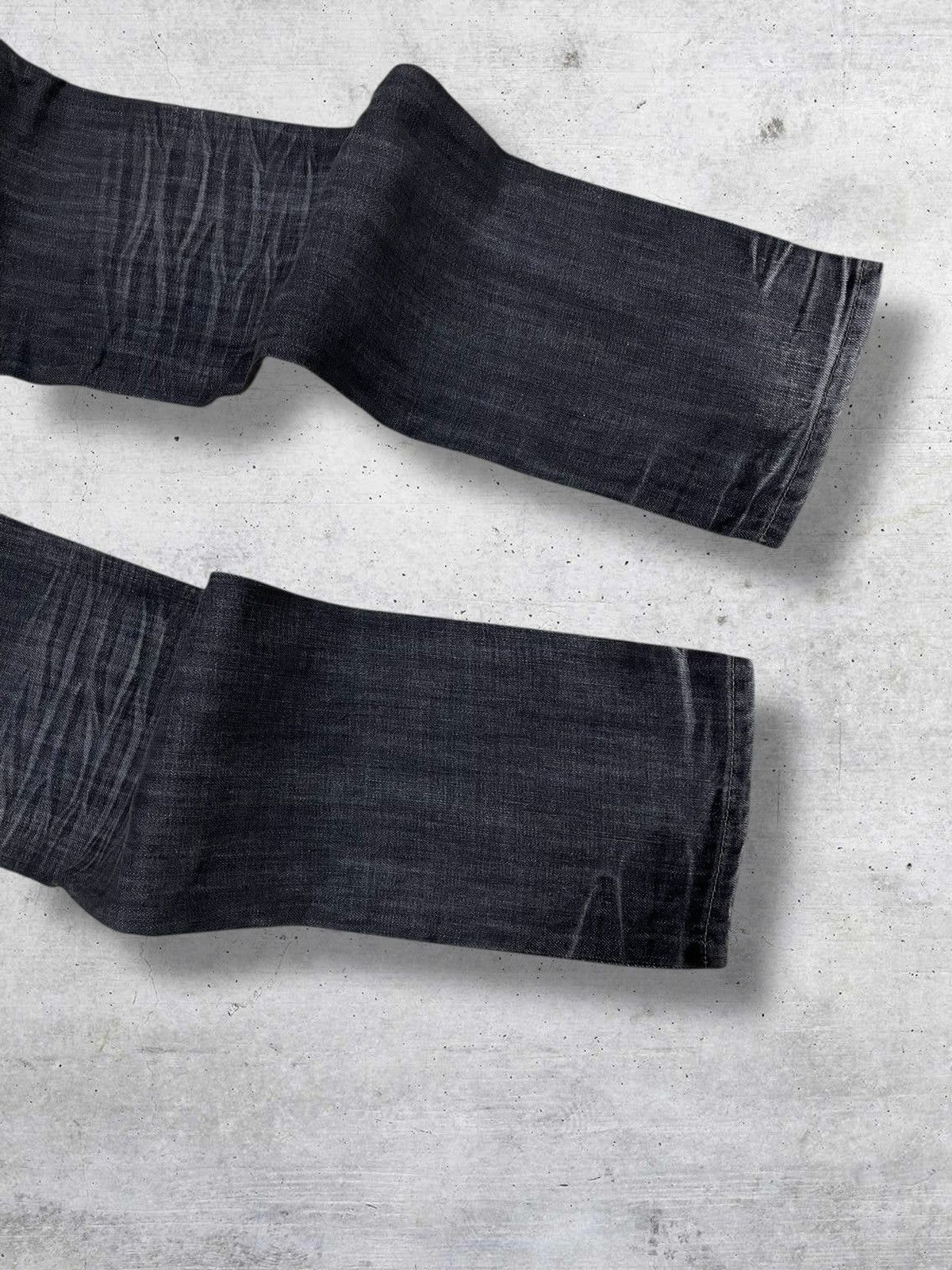 semanticdesign VINTAGE RATTLE TRAP OG JAPAN DESIGNER RIPPED ROCKSTAR DENIM Size US 29 - 16 Thumbnail