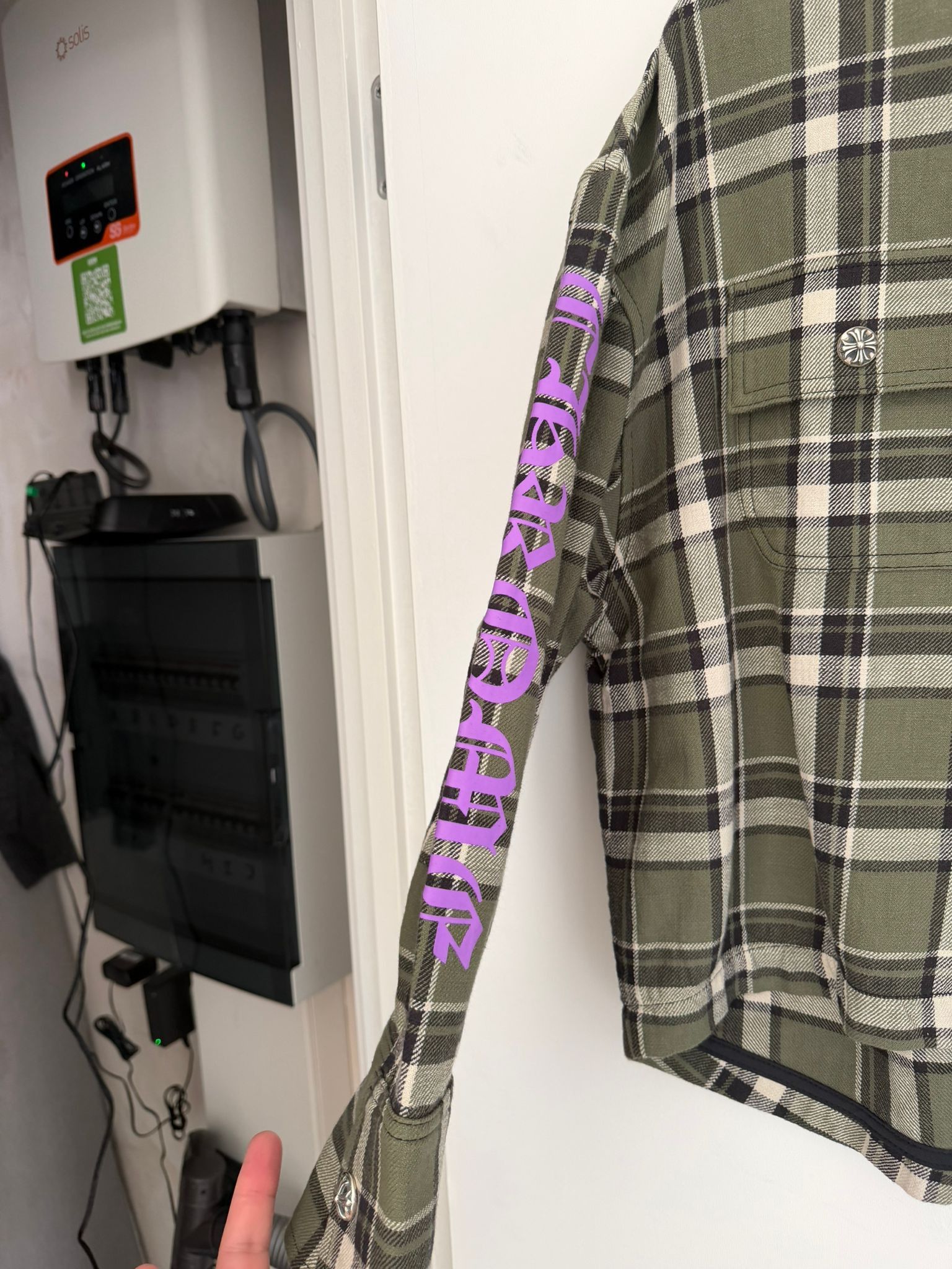 Chrome Hearts Chrome Hearts Flannel Green Size US L / EU 52-54 / 3 - 5 Thumbnail