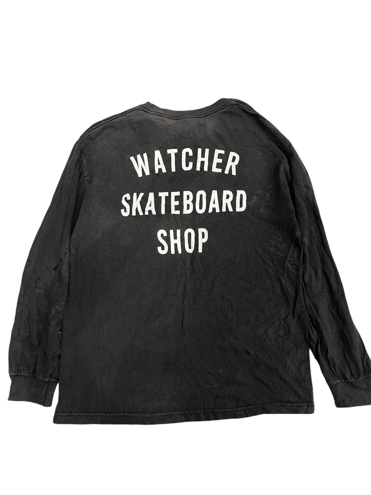 Hook-Ups 💥Vintage y2k WATCHER skateboards shop faded tee Size US M / EU 48-50 / 2 - 1 Thumbnail