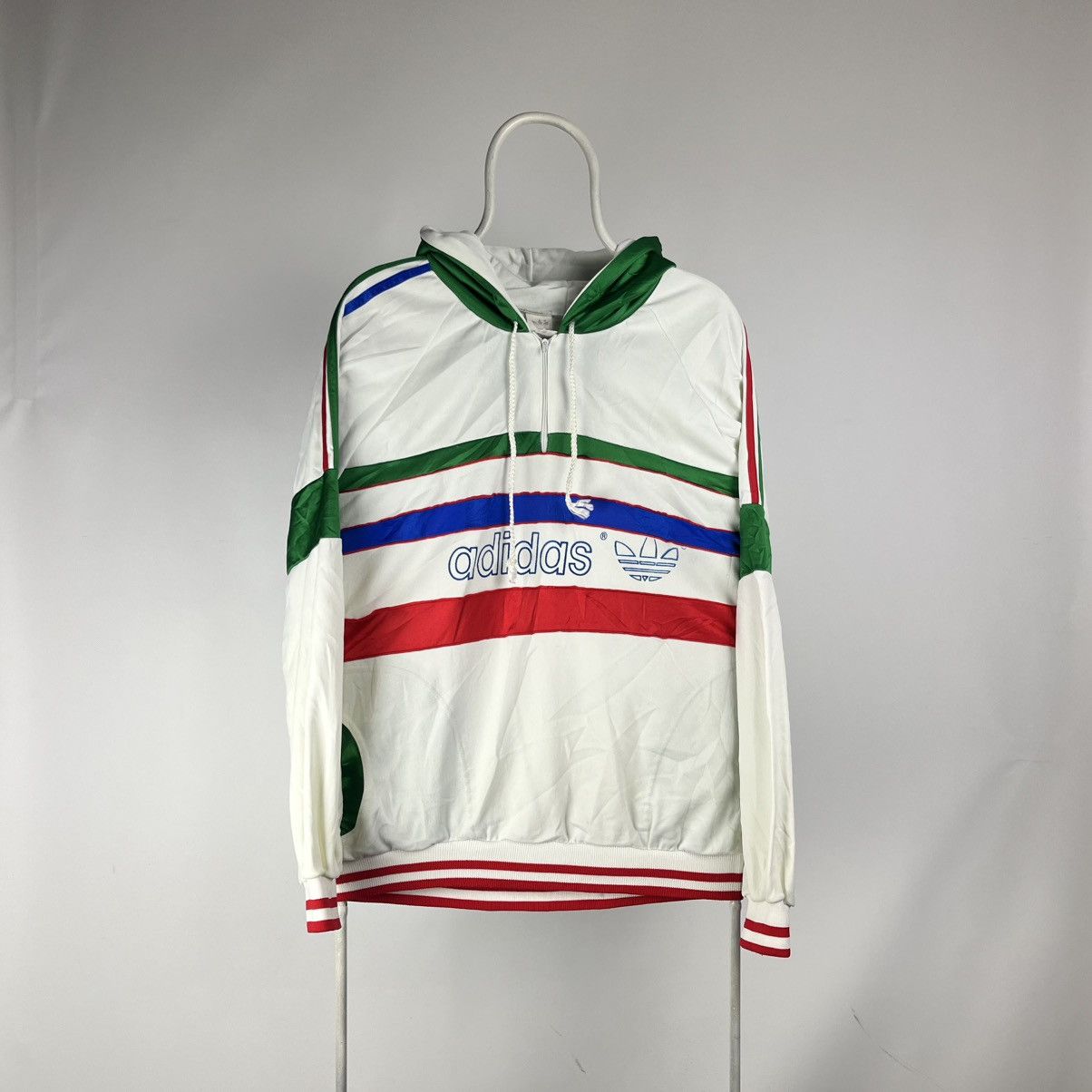 Adidas Vintage Adidas Track Hoodie West germany Size Small Size US S / EU 44-46 / 1 - 1 Thumbnail
