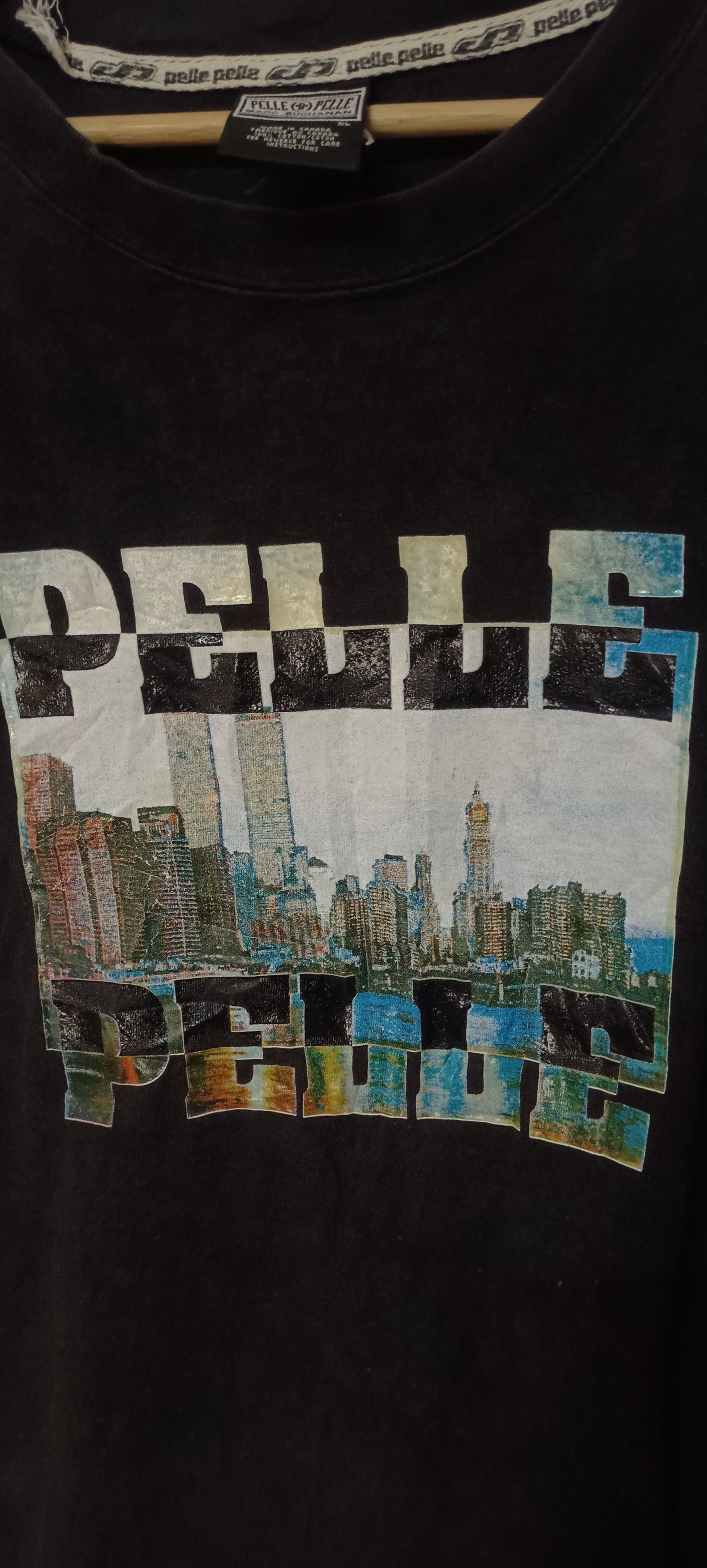 Pelle Pelle × Vintage Vintage💥Pelle Pelle Marc Buchanan New York Skyline Size US XL / EU 56 / 4 - 4 Thumbnail