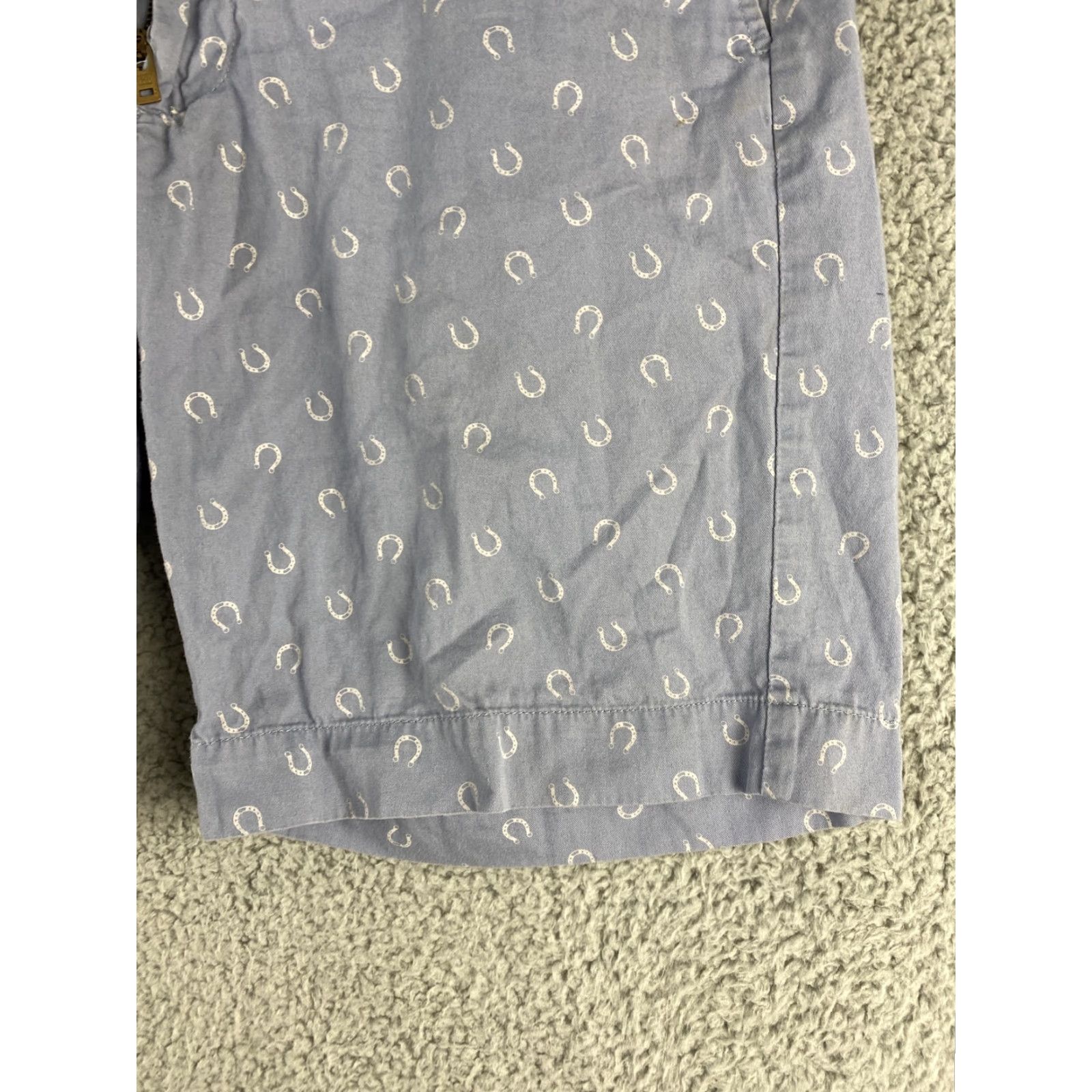 J.Crew J. Crew Men's Short 31W Reade Chino Walking Shorts Teal 37-29 Size US 31 - 3 Thumbnail