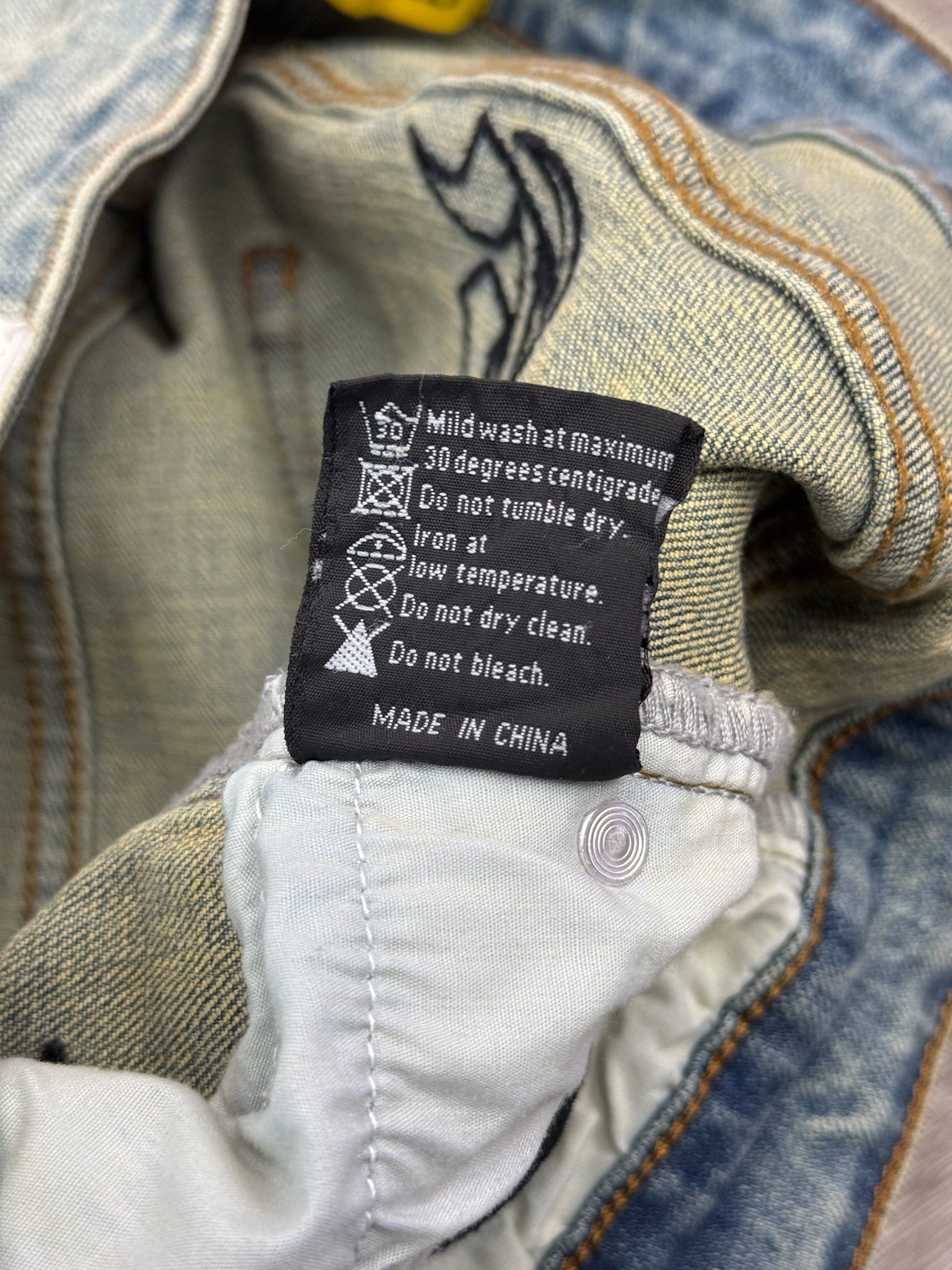 Godspeed Godspeed "Infinity" Denim Shorts (Blue) Size US 38 / EU 54 - 4 Thumbnail