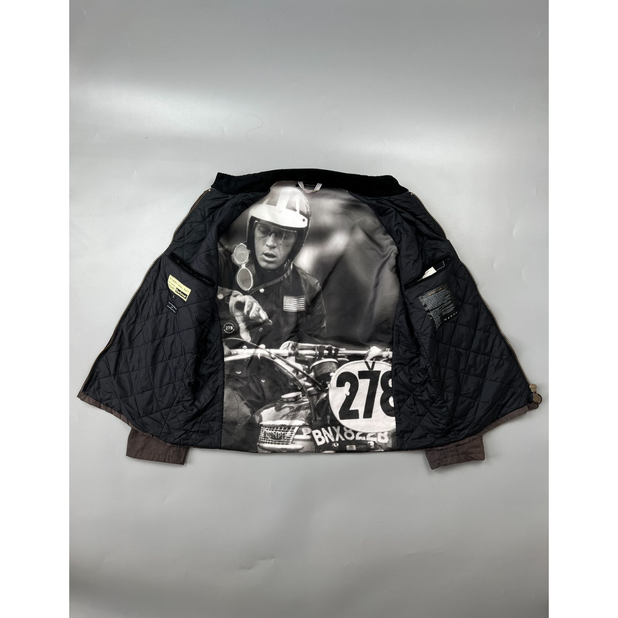 Barbour Men’s Barbour International Greenham Steve McQueen Motorcycl Size US L / EU 52-54 / 3 - 7 Thumbnail