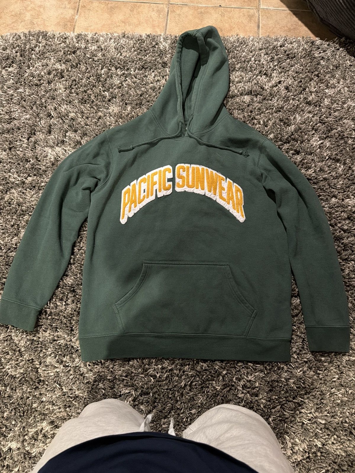 Pacsun Green Pacific Sunwear Hoodie Size US M / EU 48-50 / 2 - 1 Thumbnail