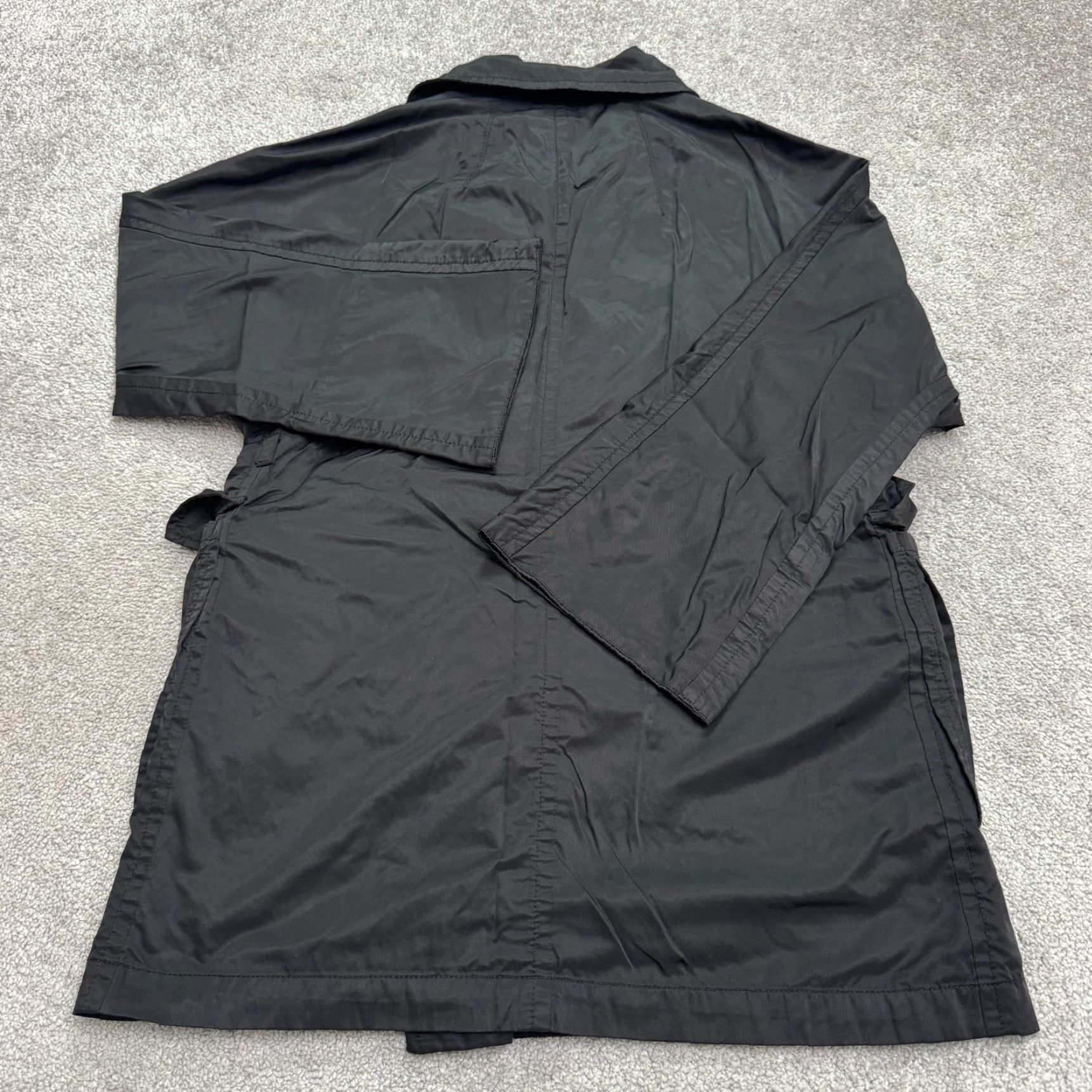 Club Monaco Club Monaco Black Asymmetrical Full Zip Hoodie Jacket Womens XS Jacket Size XS / US 0-2 / IT 36-38 - 2 Thumbnail