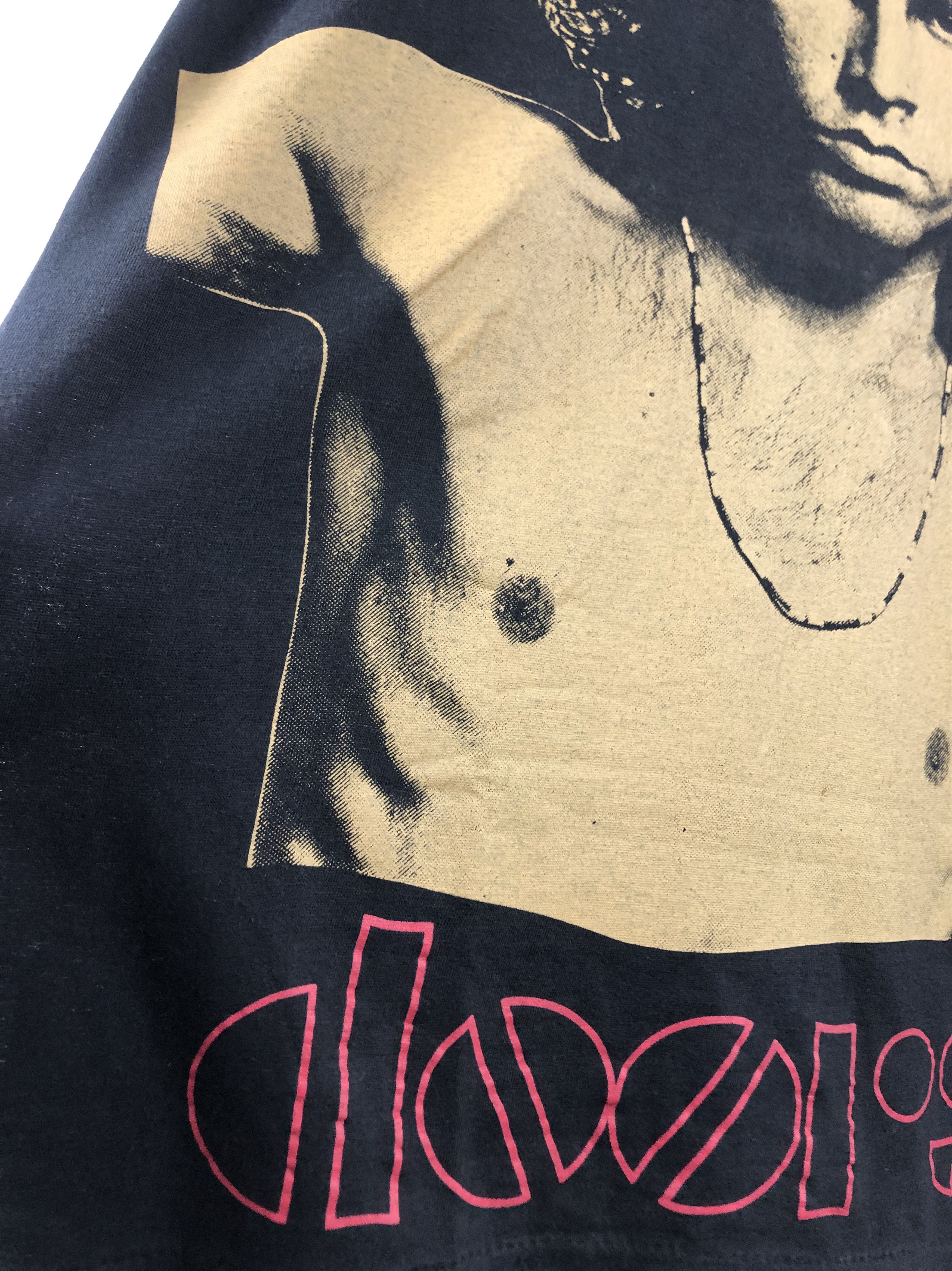 Band Tees Vintage 90's The Doors Jim Morrison Band Shirt Big Logo Tee Size US M / EU 48-50 / 2 - 6 Thumbnail