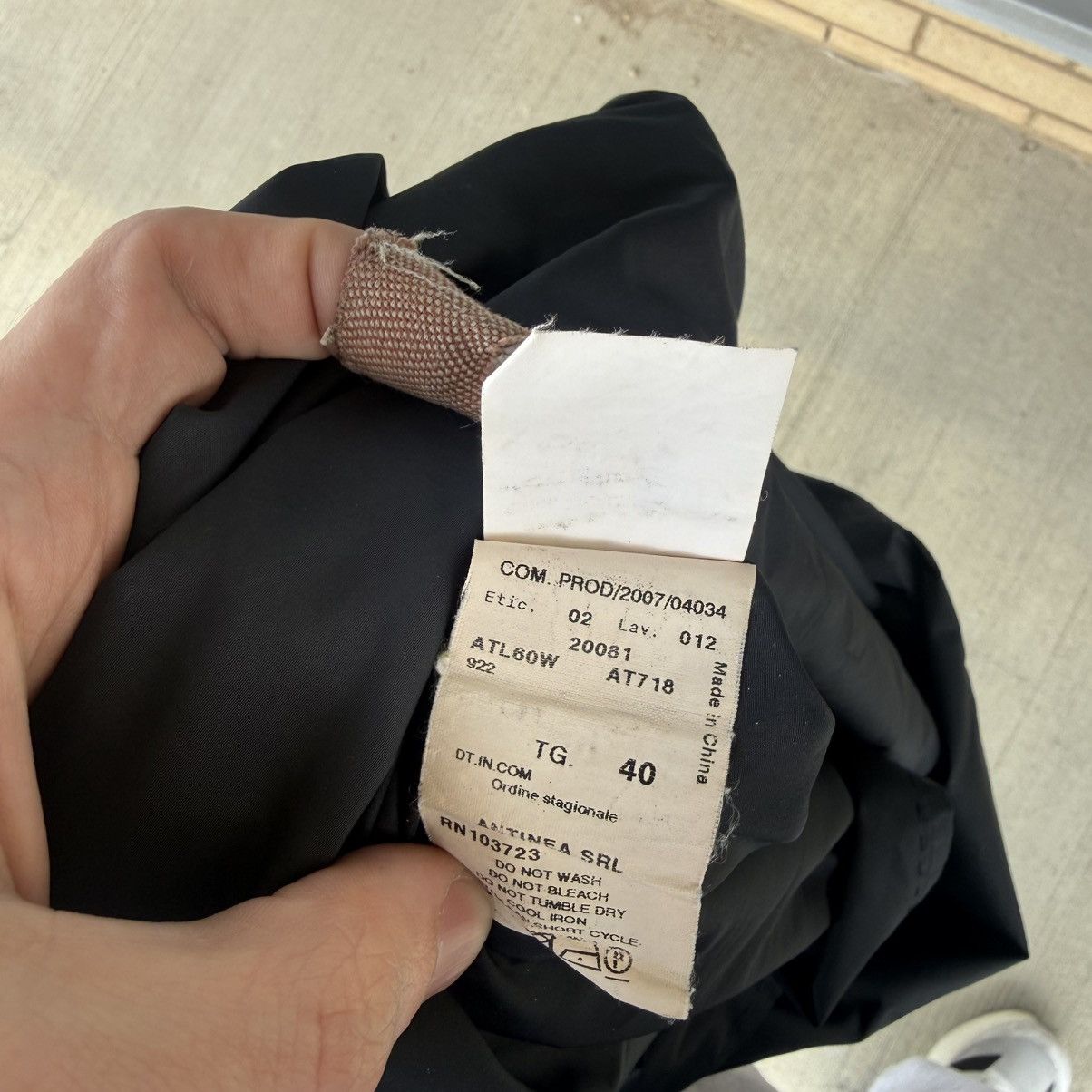 Armani Collezioni Armani Collezioni Double Breasted Nylon Trench Coat Size US S / EU 44-46 / 1 - 8 Thumbnail