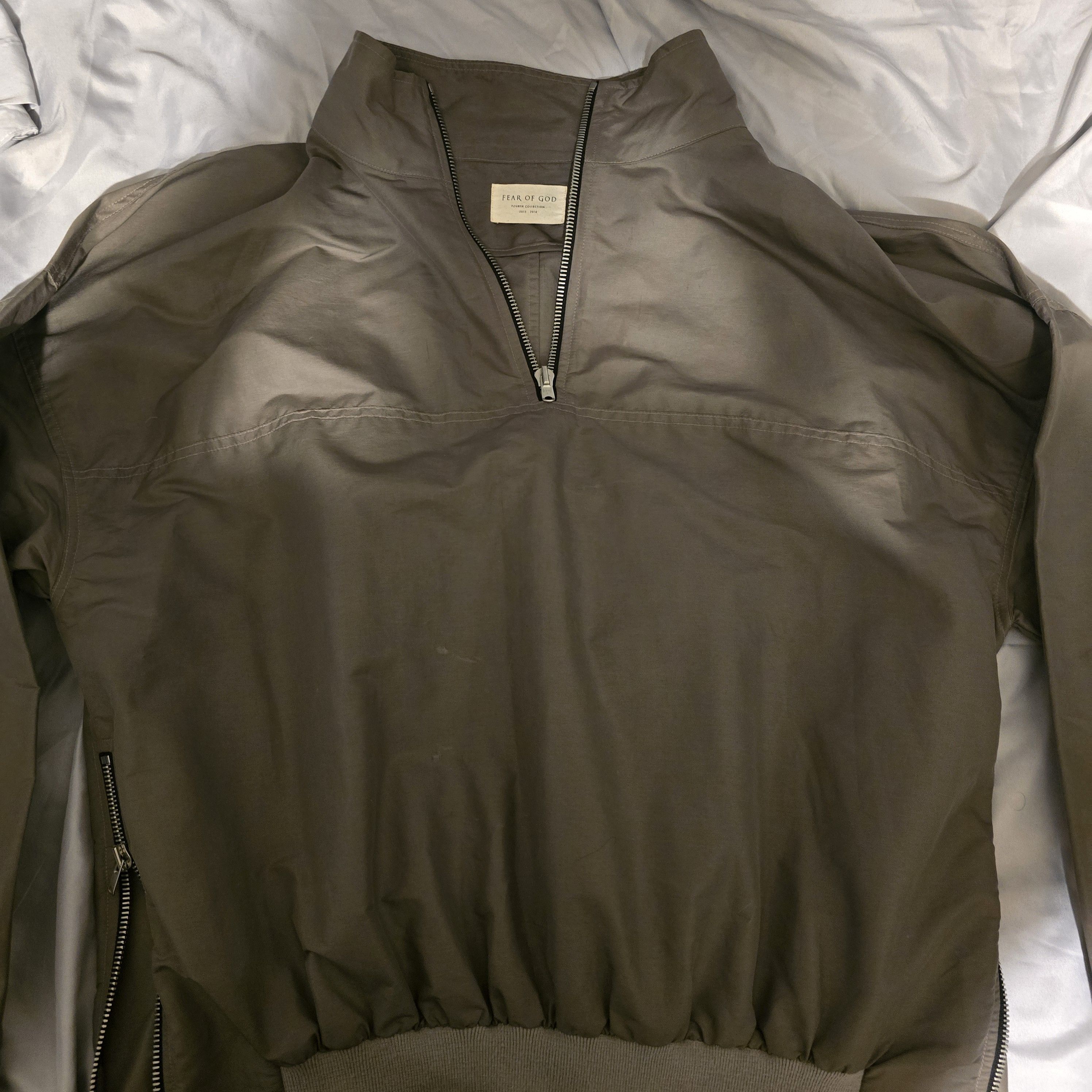 Fear of God Fear of god quarter zip up wind breaker Size US L / EU 52-54 / 3 - 2 Thumbnail