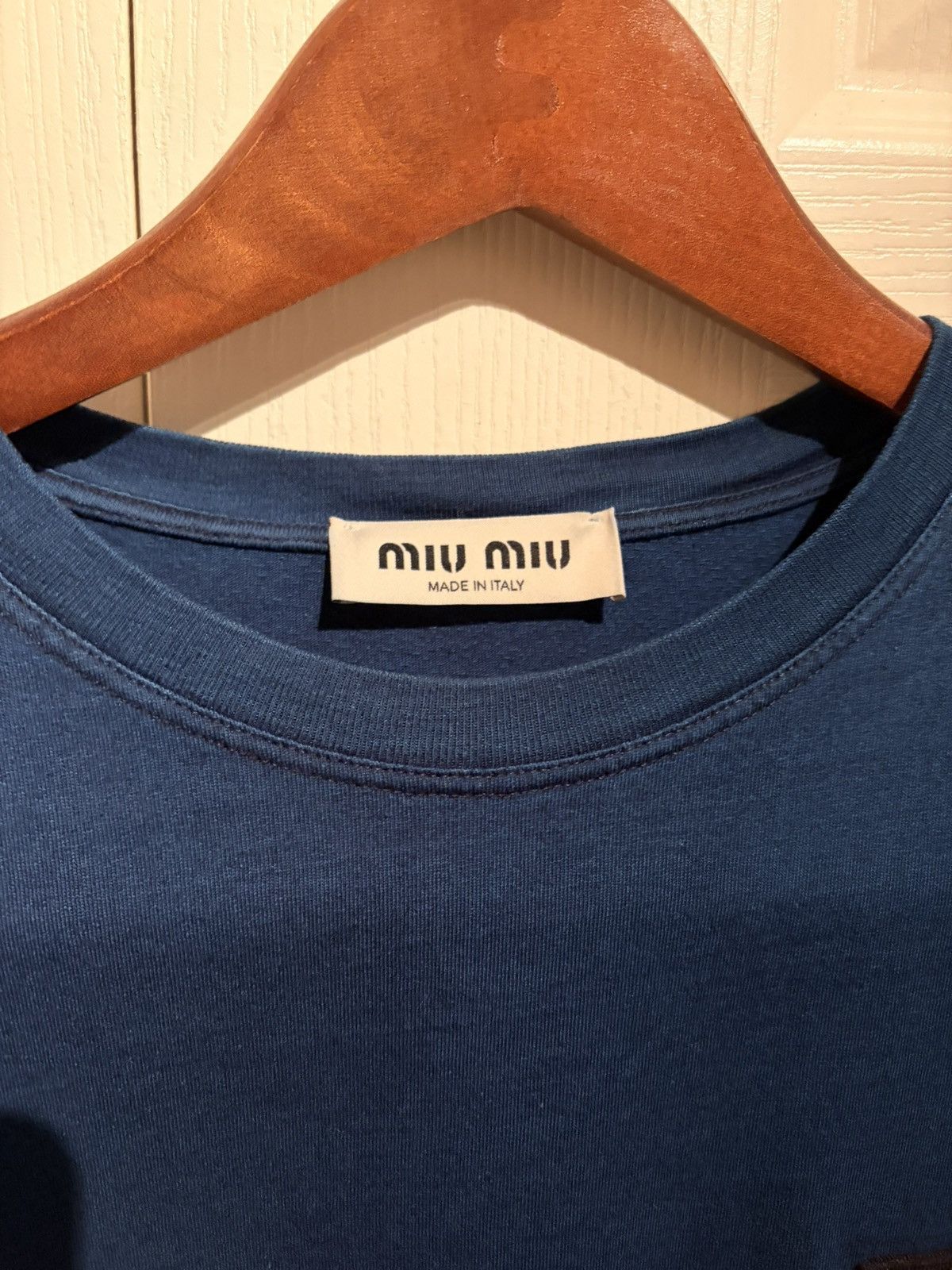 Miu Miu Long Sleeve Tshirt 2024