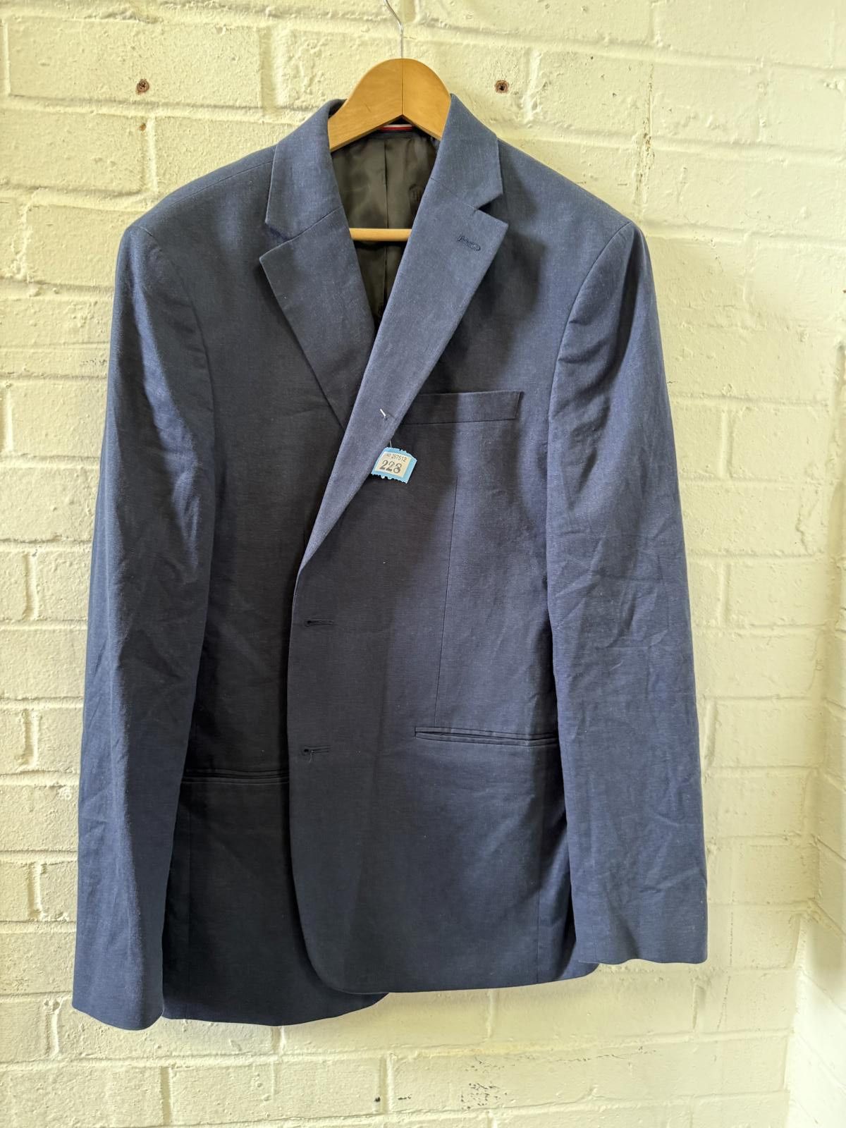 Tommy Hilfiger Tommy Hilfiger Men's Navy Blue Blazer Size 38L - 1 Thumbnail