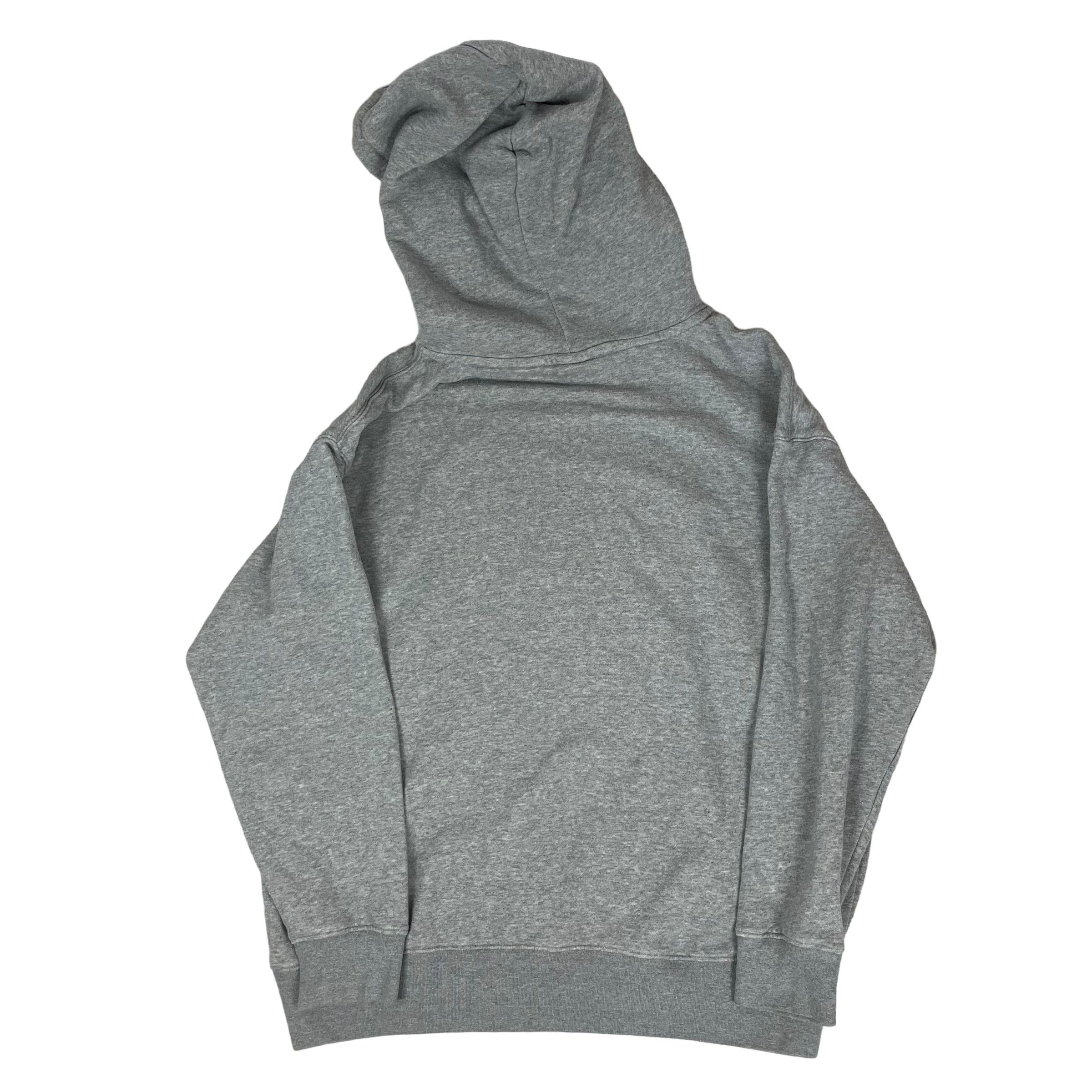 Nike Nike Men's Heather Gray Cotton Swoosh Pullover Hoodie Small Size US S / EU 44-46 / 1 - 6 Thumbnail
