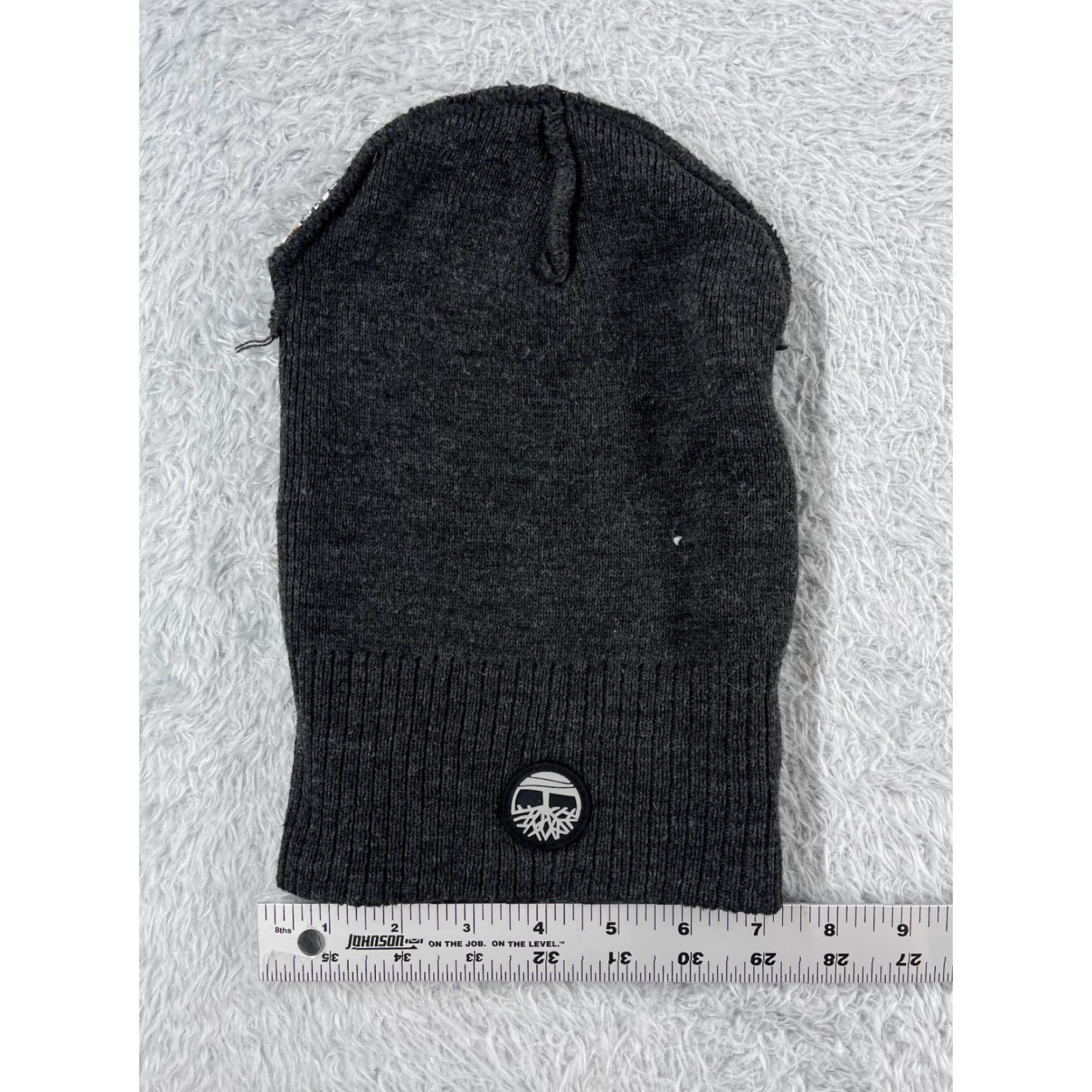 Timberland Timberland Beanie Adult One Size Gray Knit 100% Acrylic Winter Hike Camp Hat/Cap Unisex Mens Womens Size ONE SIZE - 5 Thumbnail