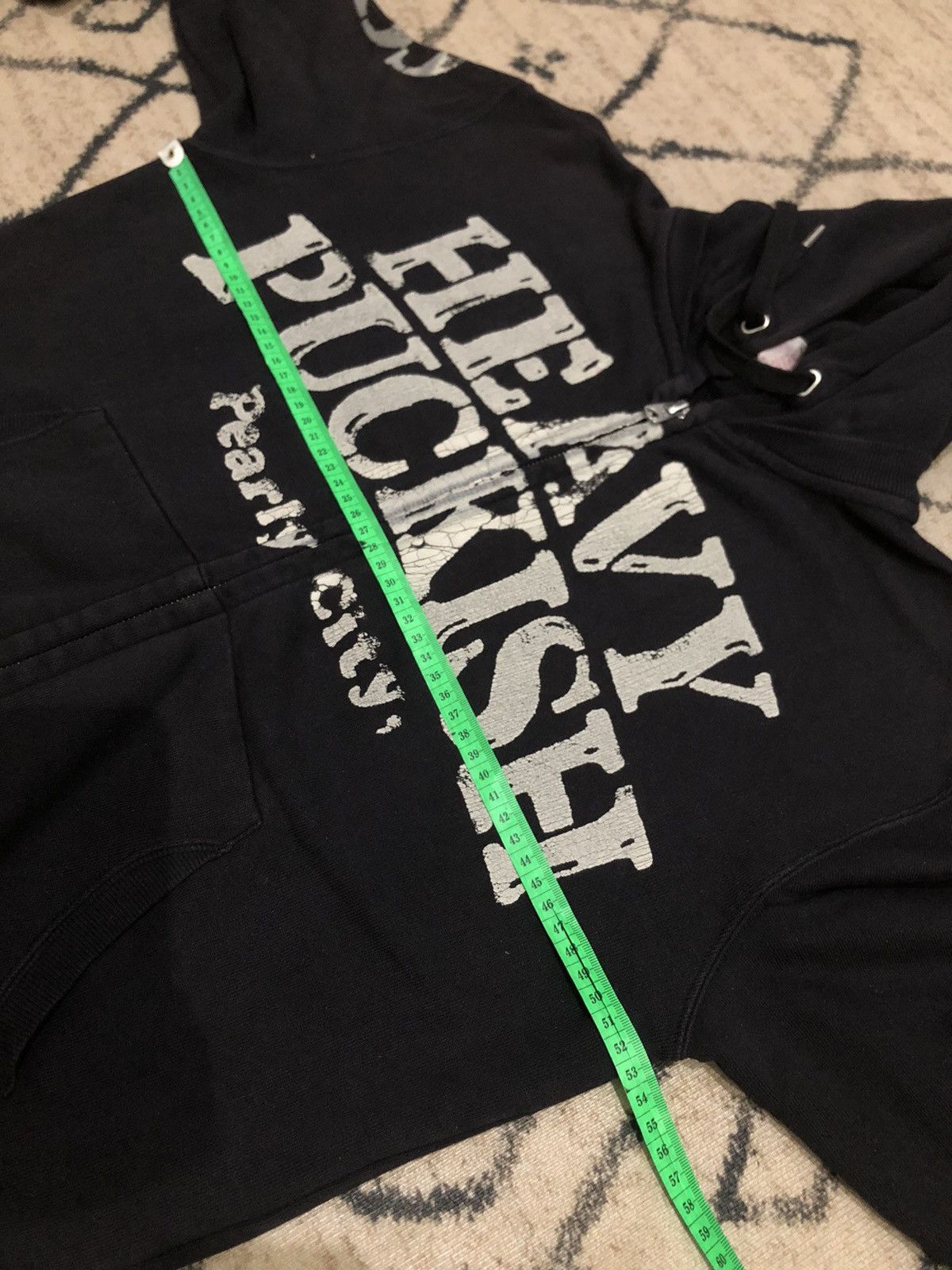 If Six Was Nine AVANTGARDE💥 Japanese RNA Faded Zipper Jacket Size US M / EU 48-50 / 2 - 12 Thumbnail