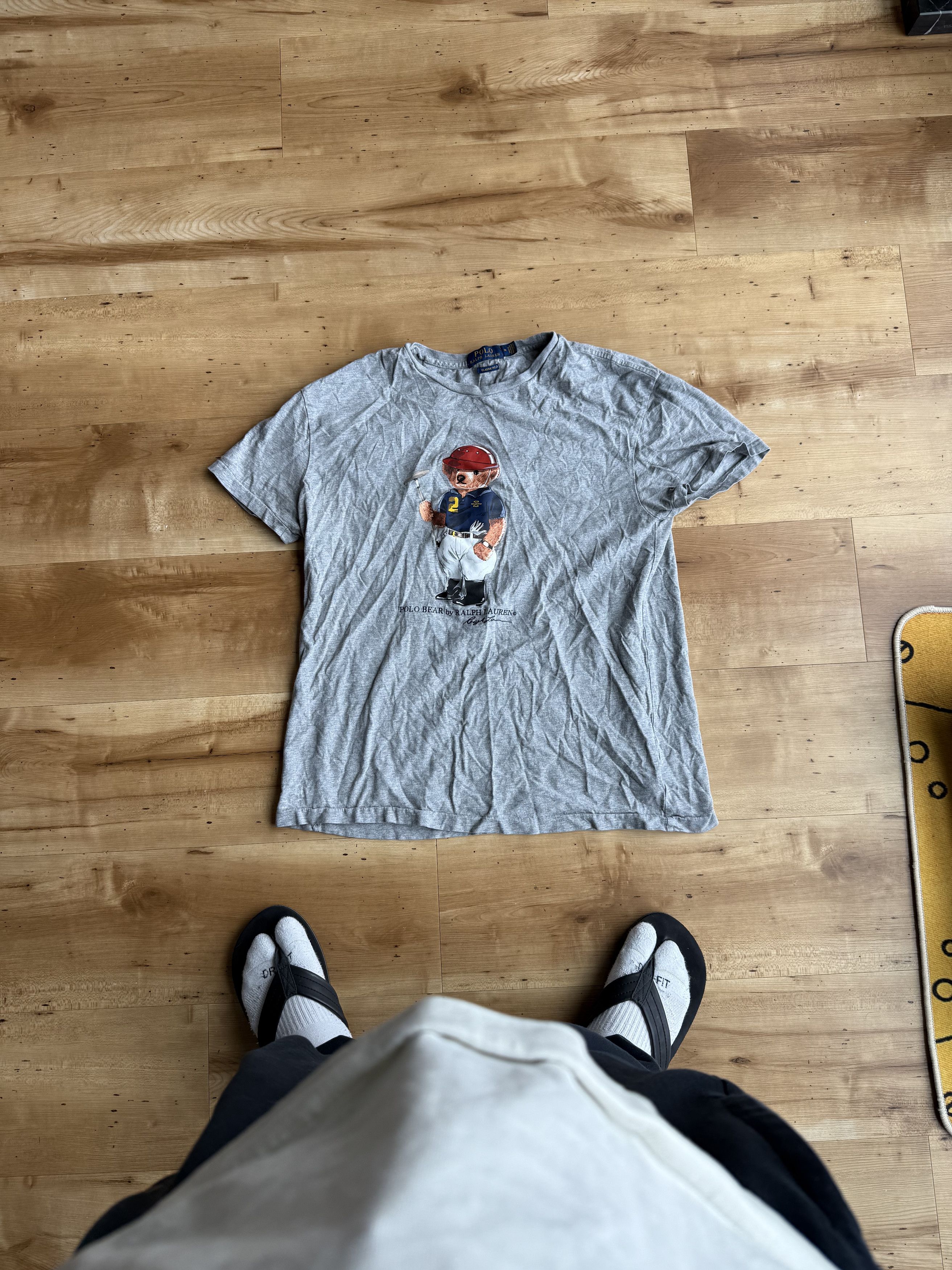 Polo Ralph Lauren Polo Bear Ralph Lauren Gray Tee Size US M / EU 48-50 / 2 - 1 Thumbnail
