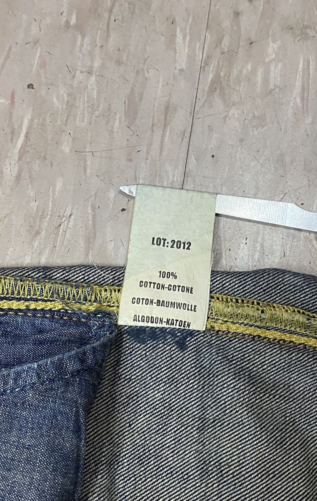 Hollywood Trading Company HTC hollywood trading company distressed jeans Size US 35 - 6 Thumbnail