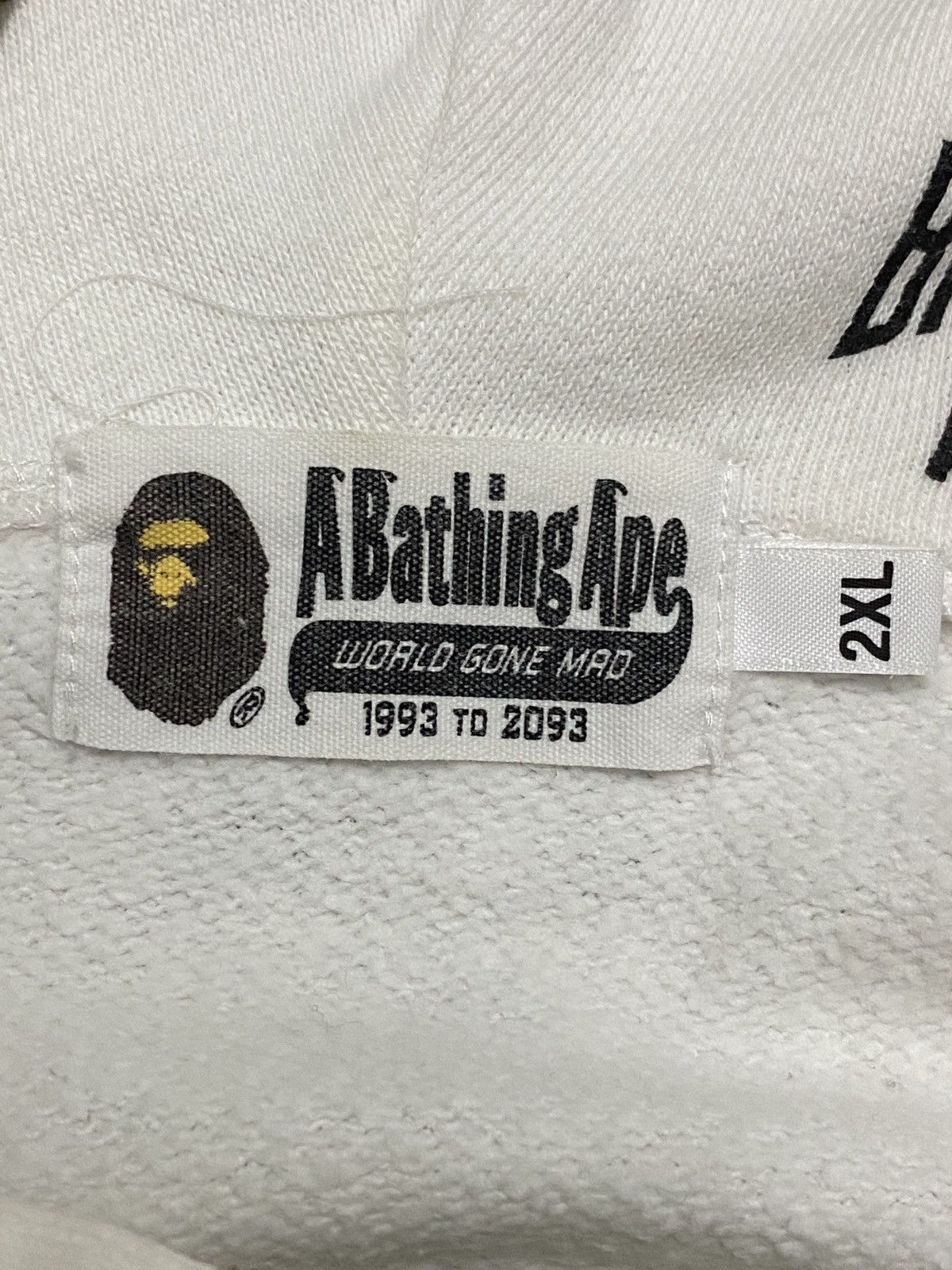 Bape BAPE LOGO MONOGRAM ZIP UP HOODIE Size US XXL / EU 58 / 5 - 10 Thumbnail