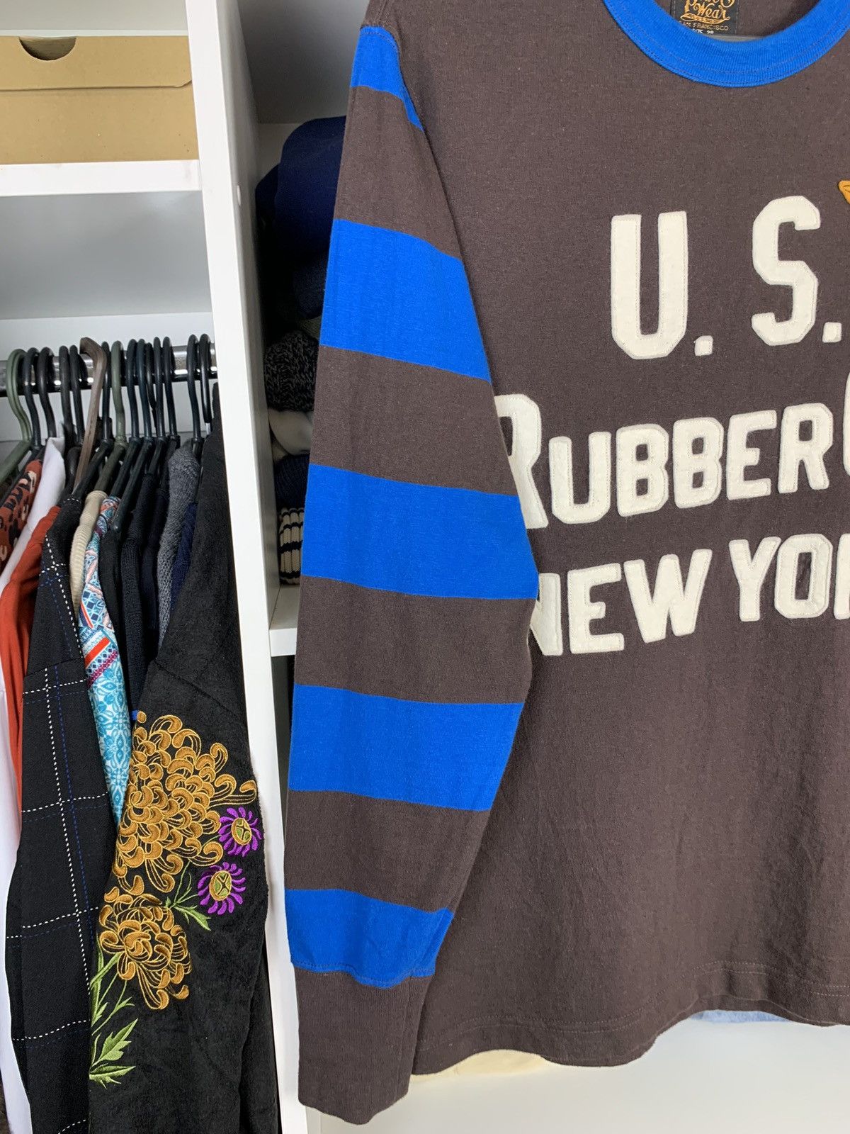 Vintage Vintage US Rubber Co New York US Tires Long sleeve Size 38 Size US M / EU 48-50 / 2 - 11 Thumbnail