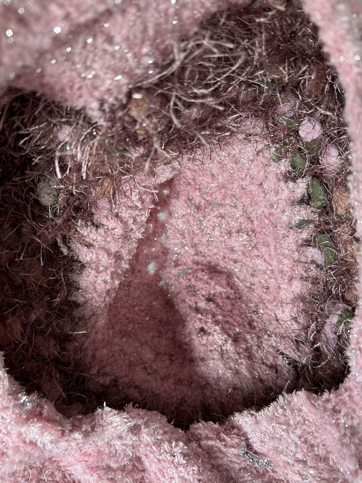 Japanese Brand × Kapital × Vintage Hippies style Fur Crochet knitt big Beanie Hats Size ONE SIZE - 6 Thumbnail