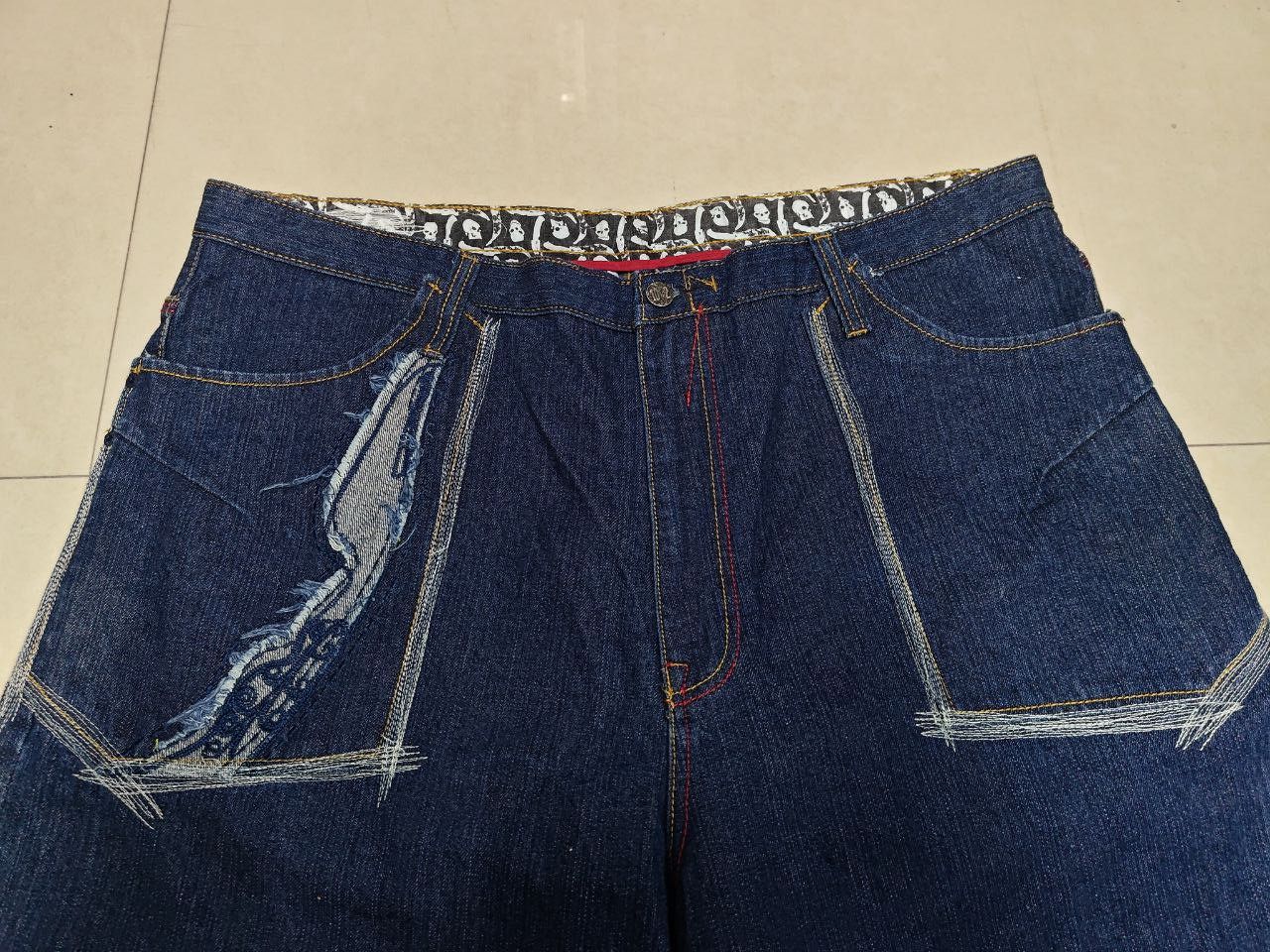 Artful Dodger artful dodger skull baggy jeans Size US 40 / EU 56 - 4 Thumbnail