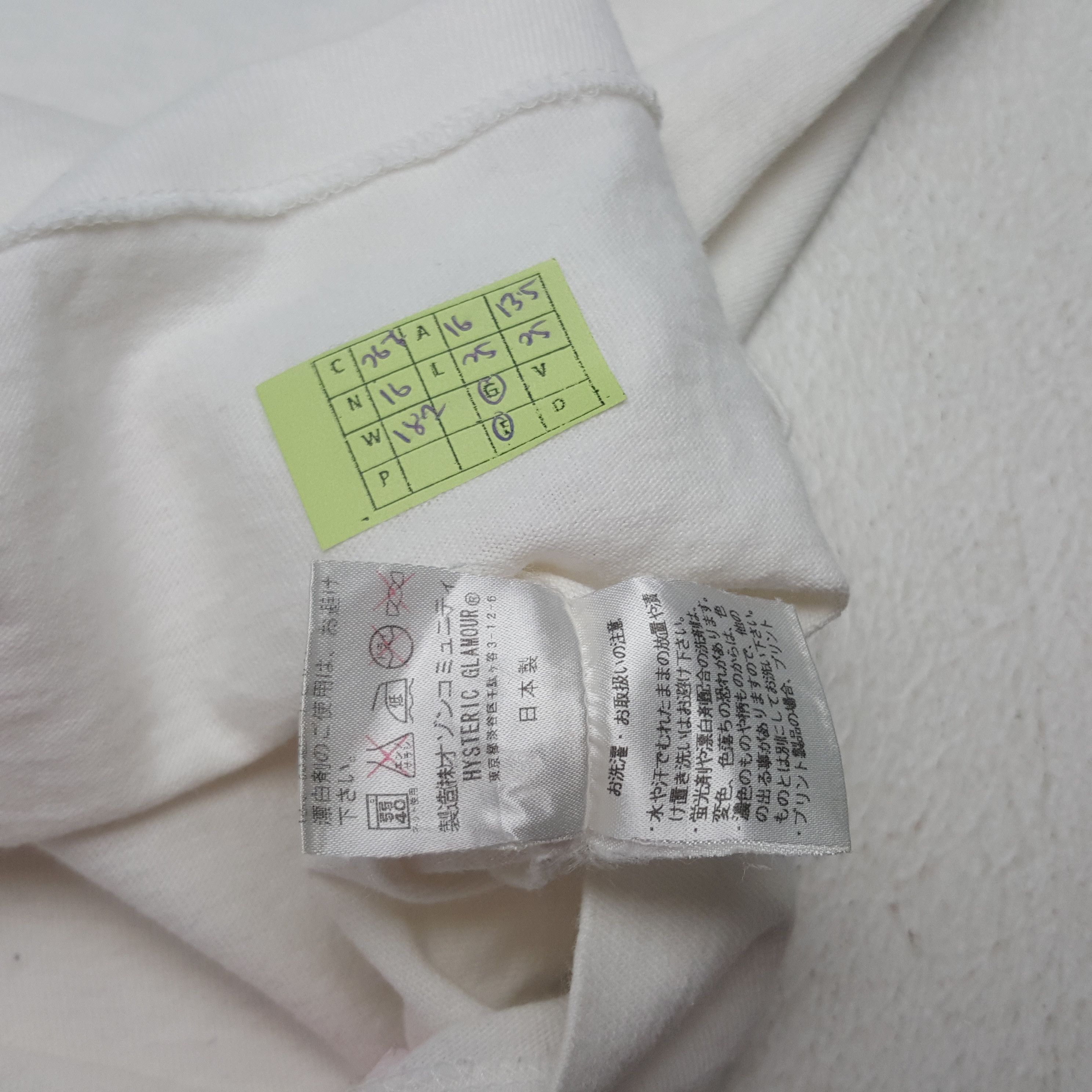Hysteric Glamour × Japanese Brand × Vintage Vintage Hysteric Glamour Japanese Brand Ski Art Tshirt Size US XS / EU 42 / 0 - 8 Thumbnail