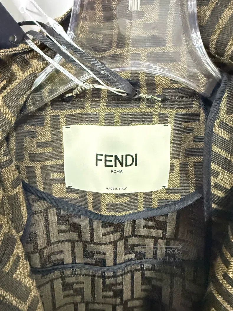 Fendi Fendi Stand collar waistcoat Size 4XL / US 24-26 - 7 Thumbnail
