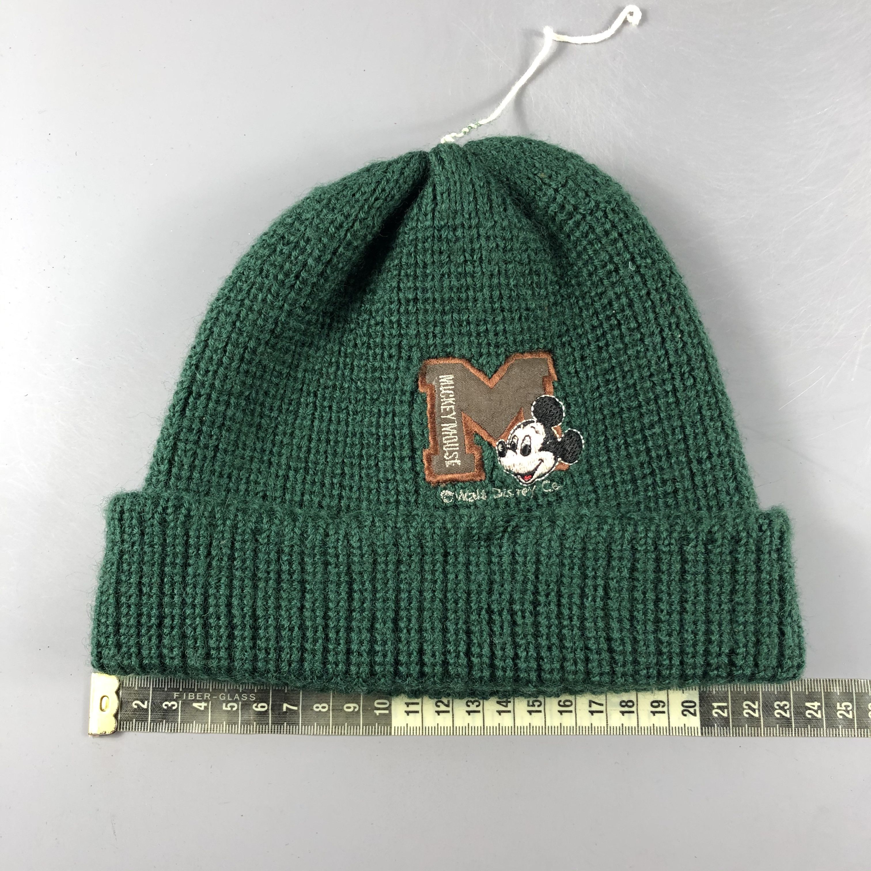 Mickey Mouse × Vintage Mickey Mouse Beanie Snow Hat Snow Cap -D343 Size ONE SIZE - 3 Thumbnail