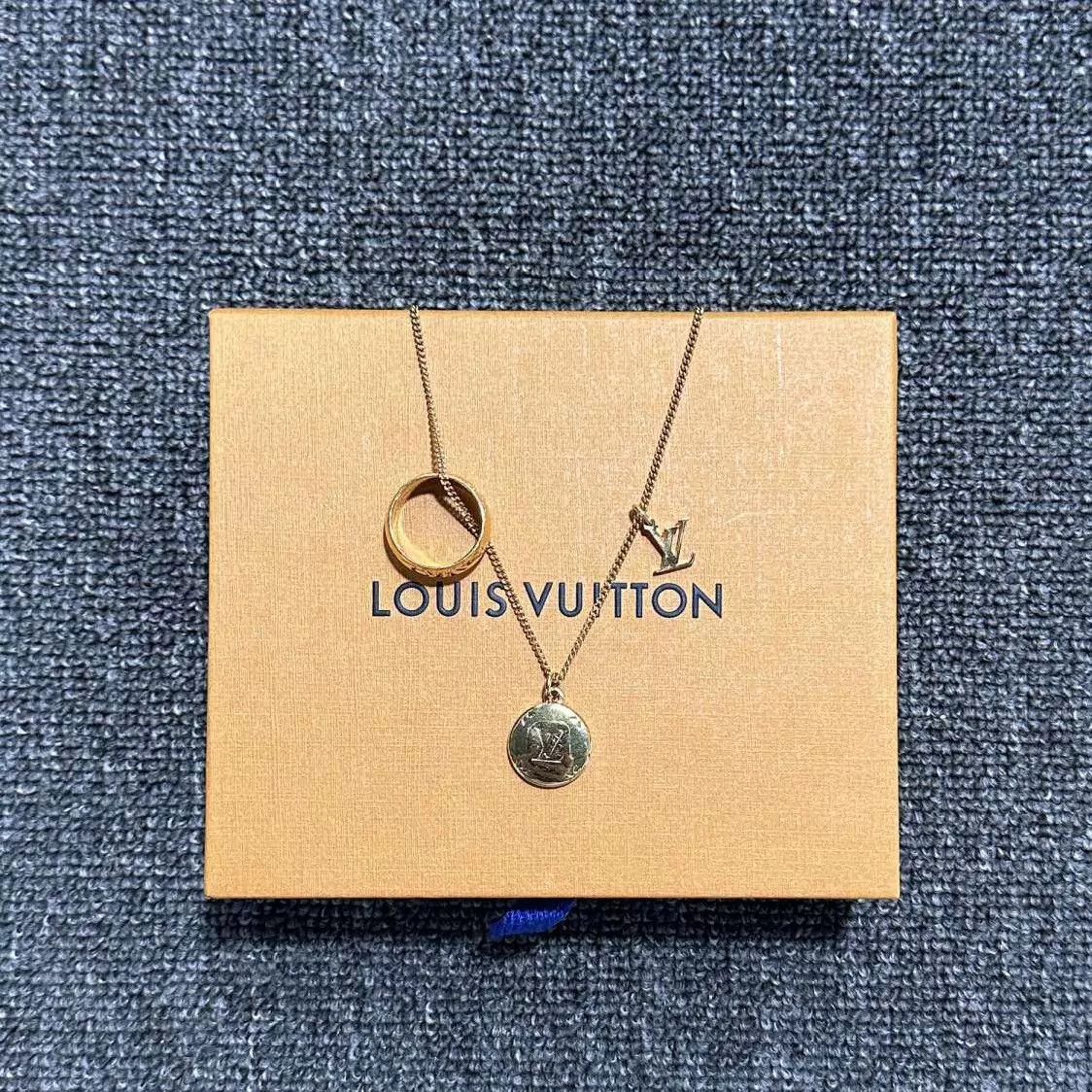 Louis Vuitton LV gold necklace 99 New Size ONE SIZE - 1 Thumbnail