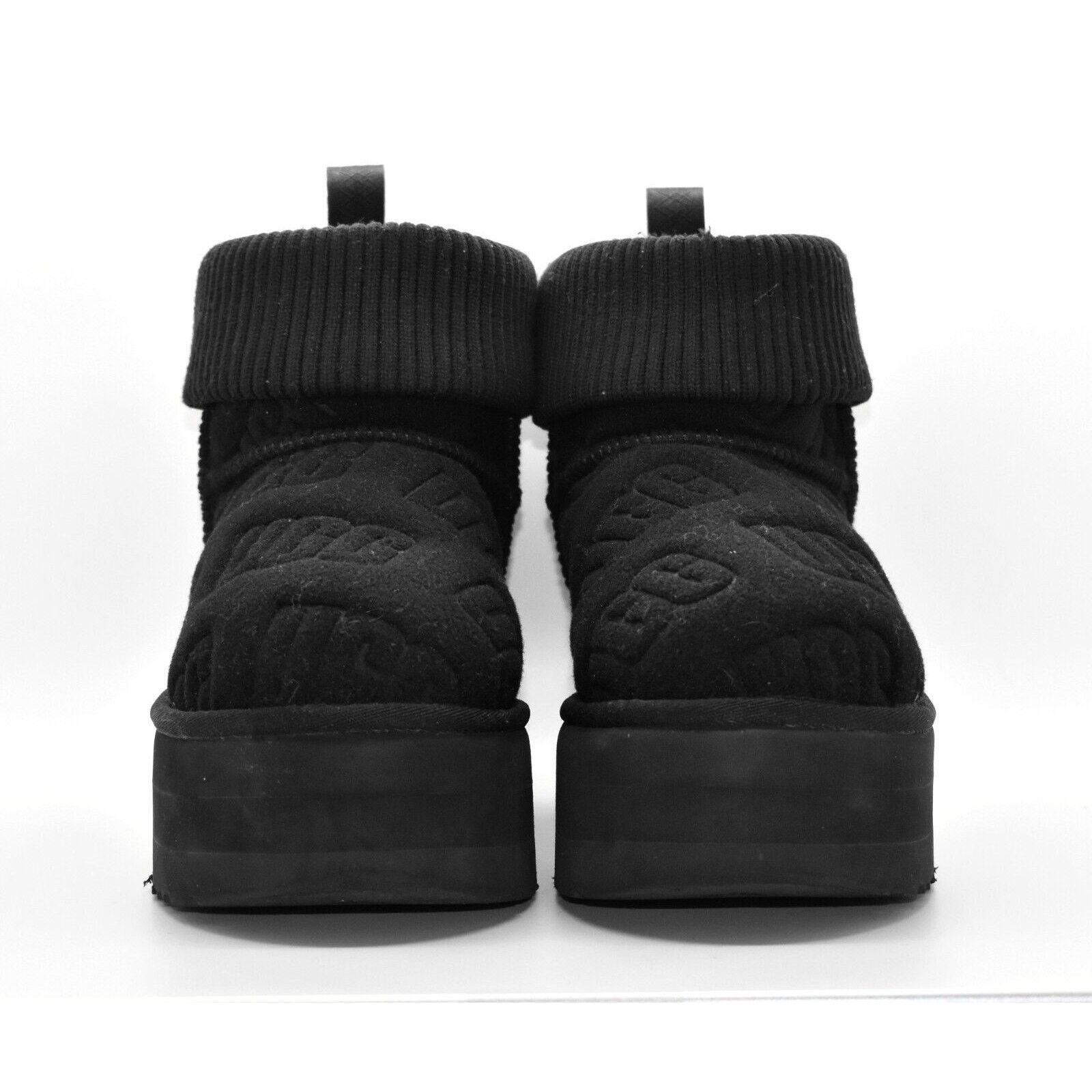 Ugg UGG Blk Classic Mini Platform Felted Boot Shoes 1144047 Sz 7 Size US 7 / IT 37 - 5 Thumbnail