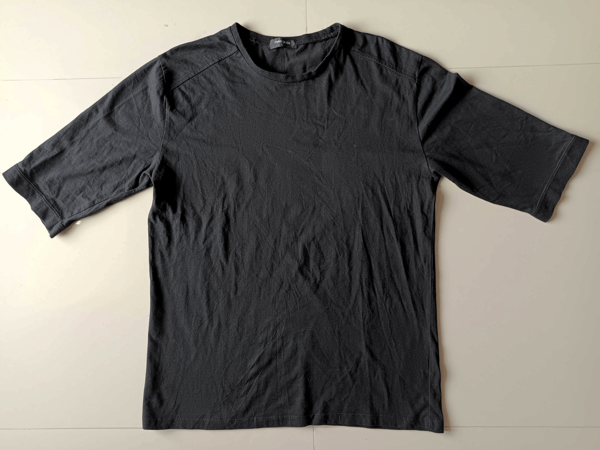 Comme Ca Ism × Japanese Brand Comme Ca Ism Black T-shirt Size US L / EU 52-54 / 3 - 6 Thumbnail