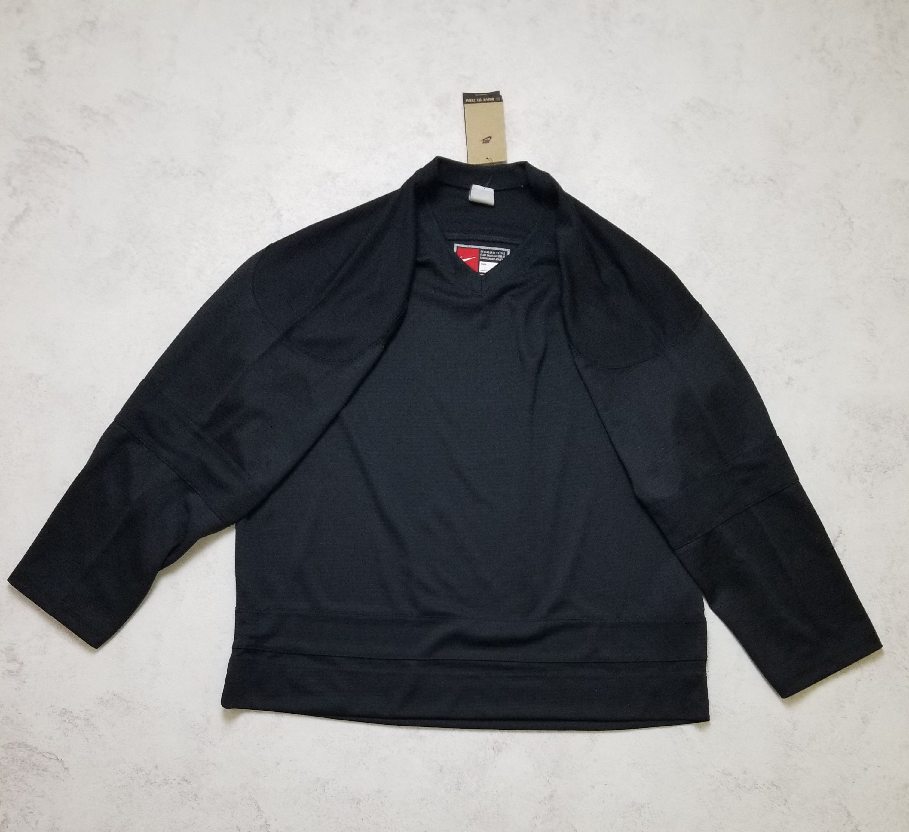 Nike Nike Authentics Men's Hockey Long Sleeve Jersey FB8221-010 Size US M / EU 48-50 / 2 - 2 Thumbnail