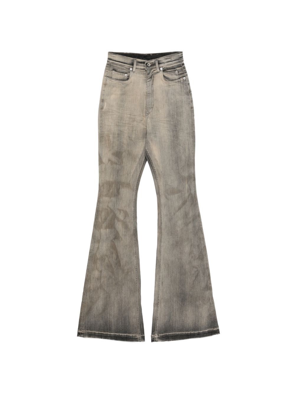 Rick Owens Drkshdw BOOTCUT DENIM JEANS Size 28" / US 6 / IT 42 - 1 Thumbnail