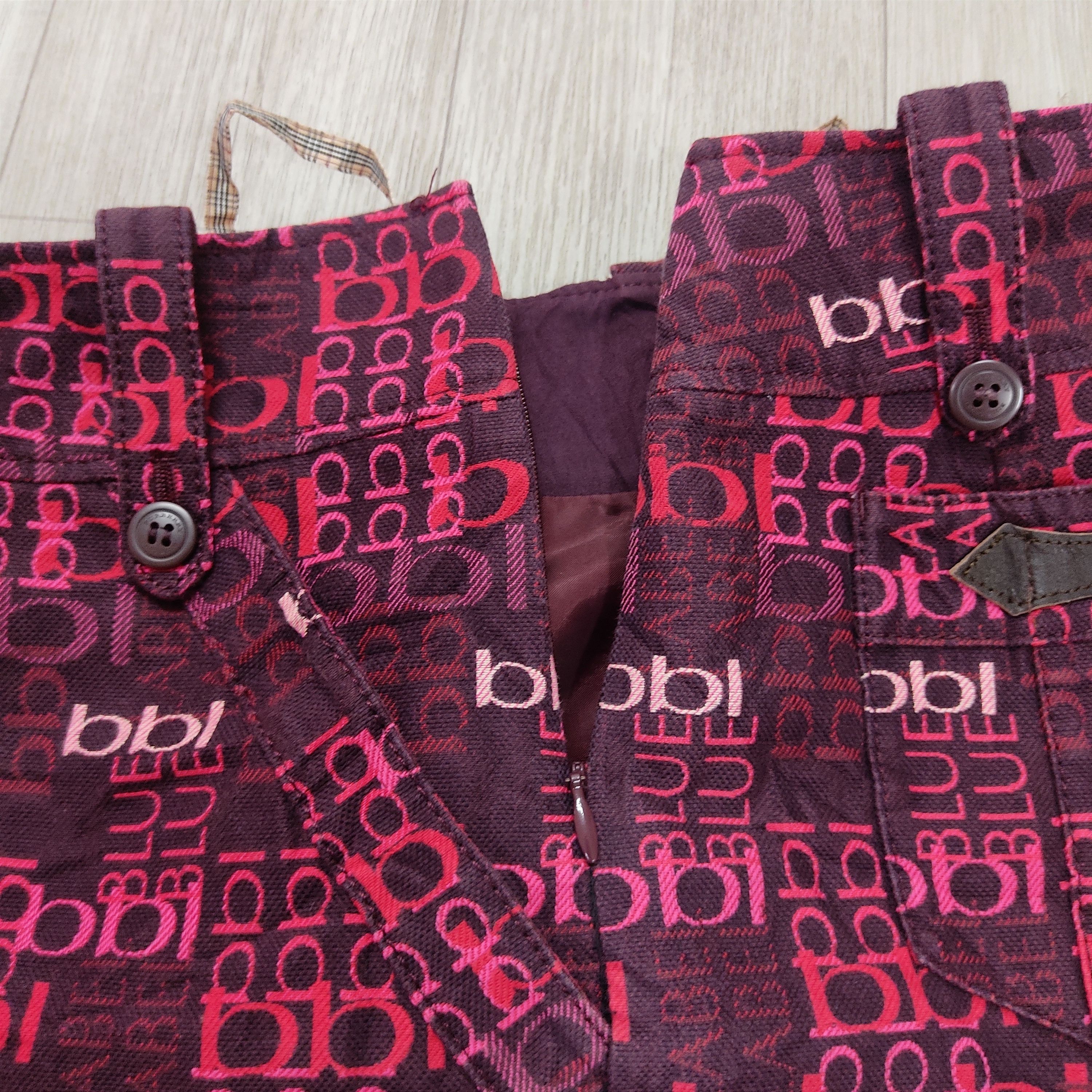 Burberry BURBERRY Blue Label All Over Print Monogram Mini Skirt Size 27" / US 4 / IT 40 - 8 Thumbnail