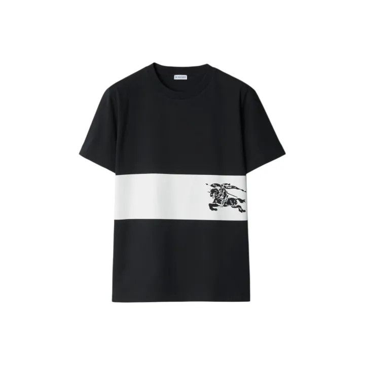 Burberry Burberry Color Block Logo Print T-Shirt for Men Size US M / EU 48-50 / 2 - 1 Thumbnail