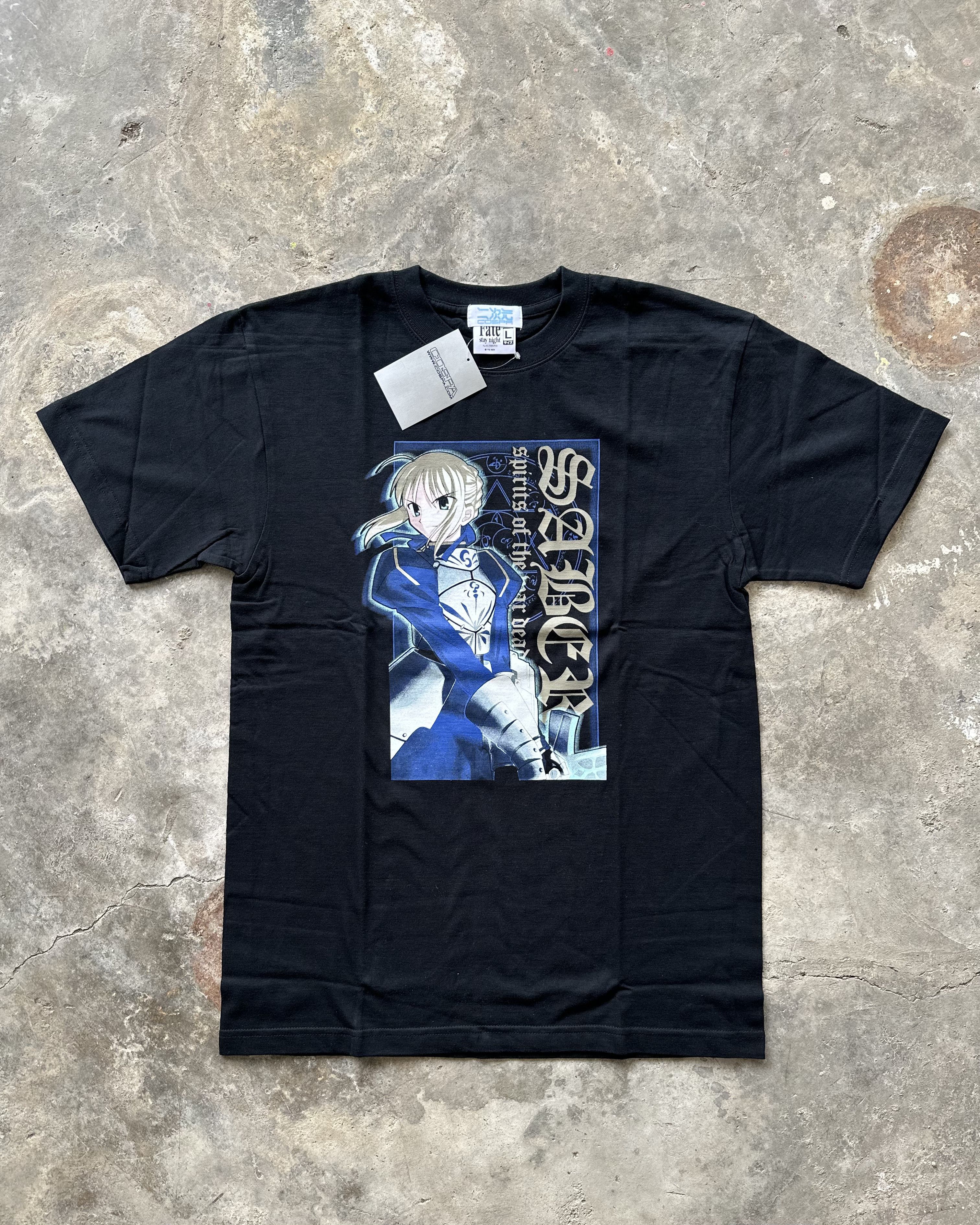 Anime 2005 COSPA Fate/stay night “Saber” T-Shirt Size US L / EU 52-54 / 3 - 2 Thumbnail