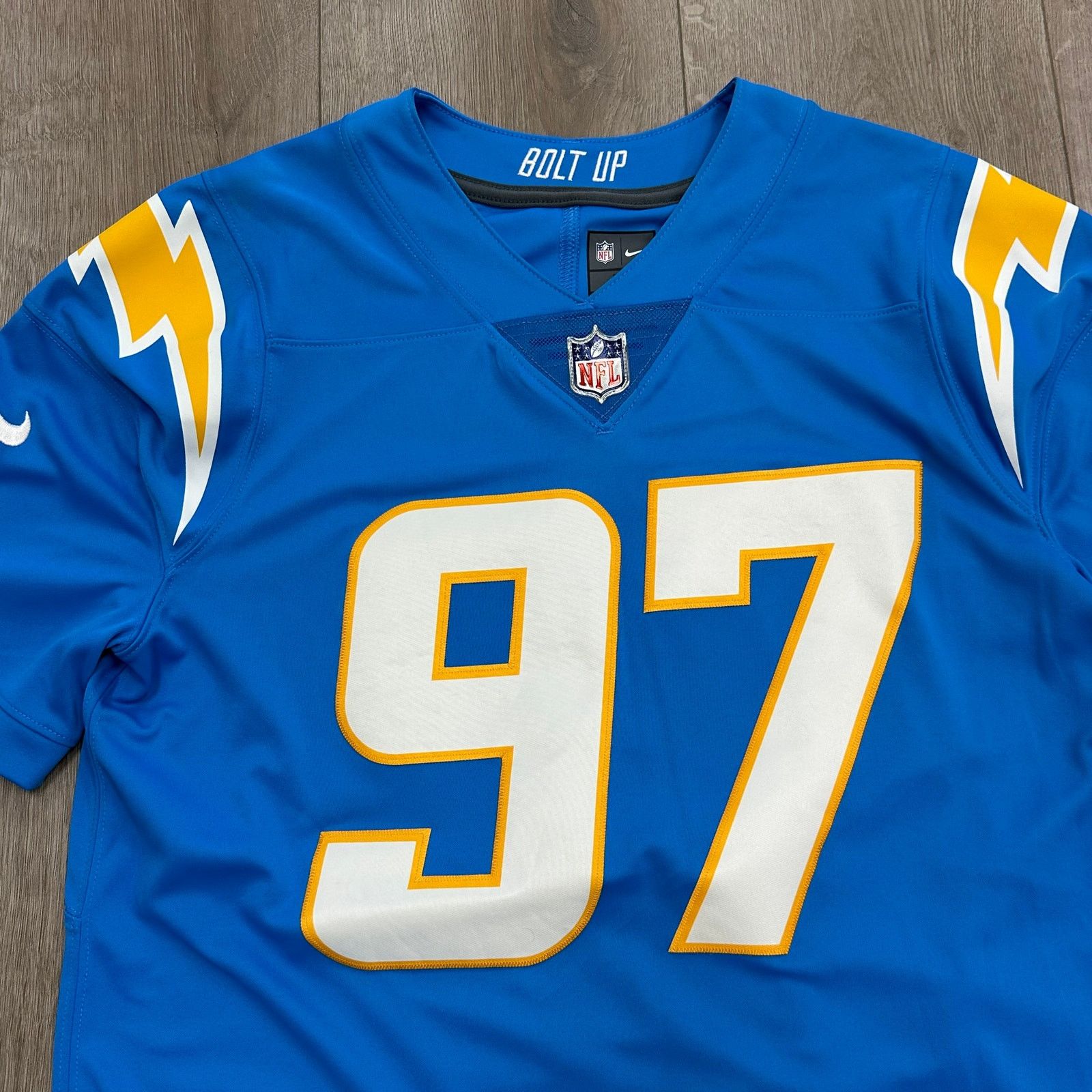Nike Nike Bosa Los Angeles Chargers Game Player Jersey Medium Size US M / EU 48-50 / 2 - 5 Thumbnail