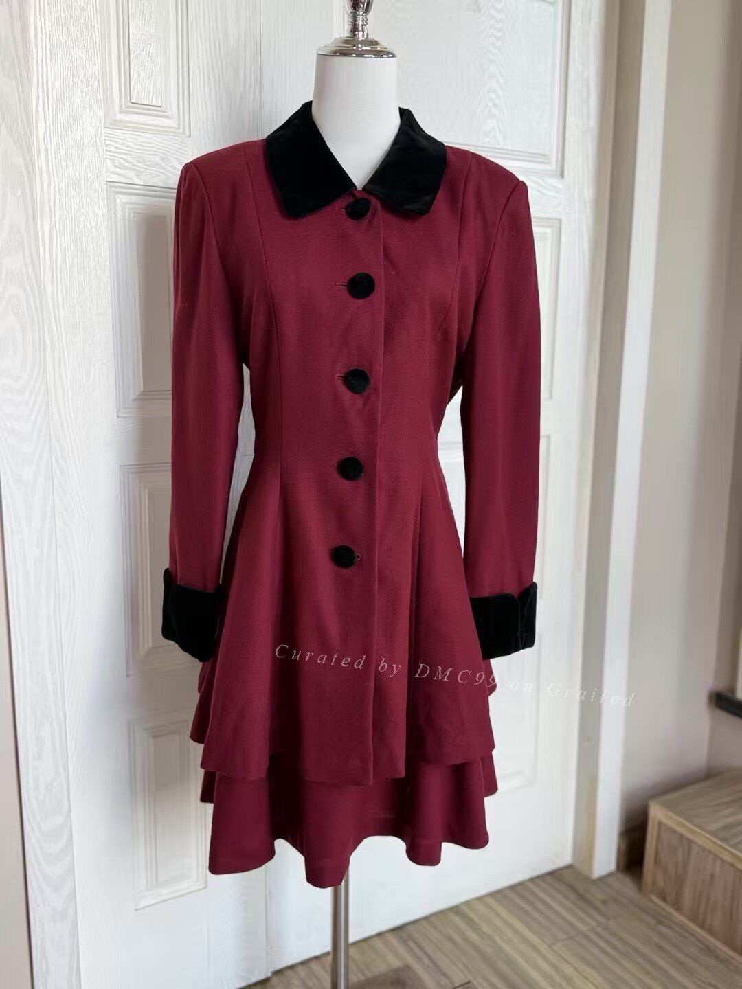 Vintage Vintage Japanese Wool Two-Piece Set Size M / US 6-8 / IT 42-44 - 1 Thumbnail