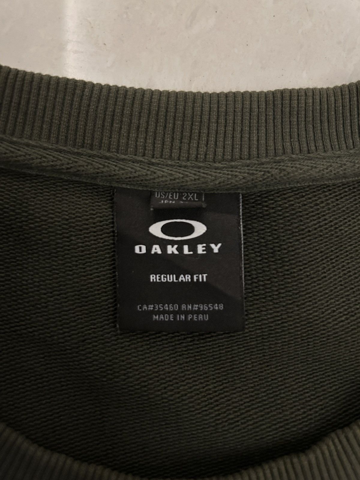 Oakley olive green Oakley sweatshirt Size US XXL / EU 58 / 5 - 5 Thumbnail
